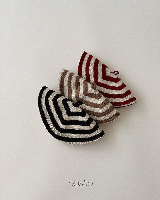 knit cookie béret