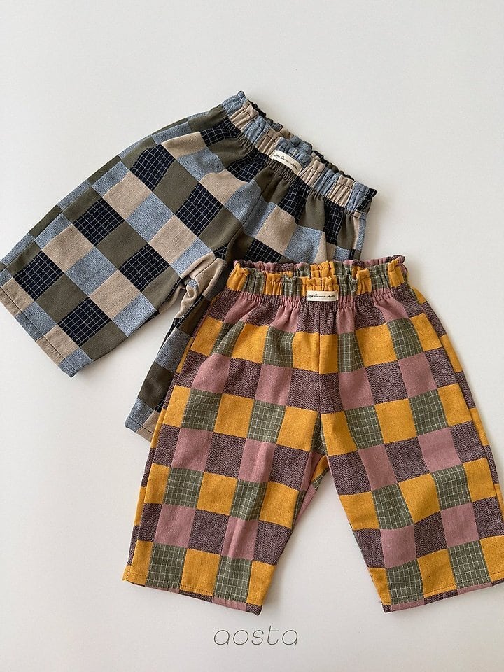 patchwork pants
