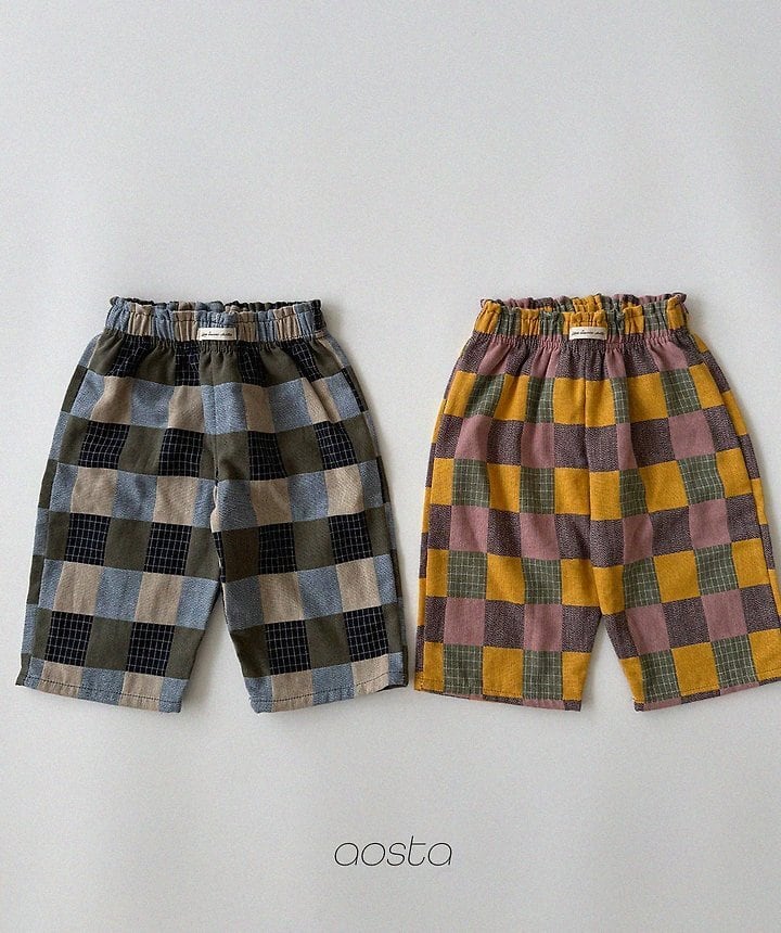 patchwork pants