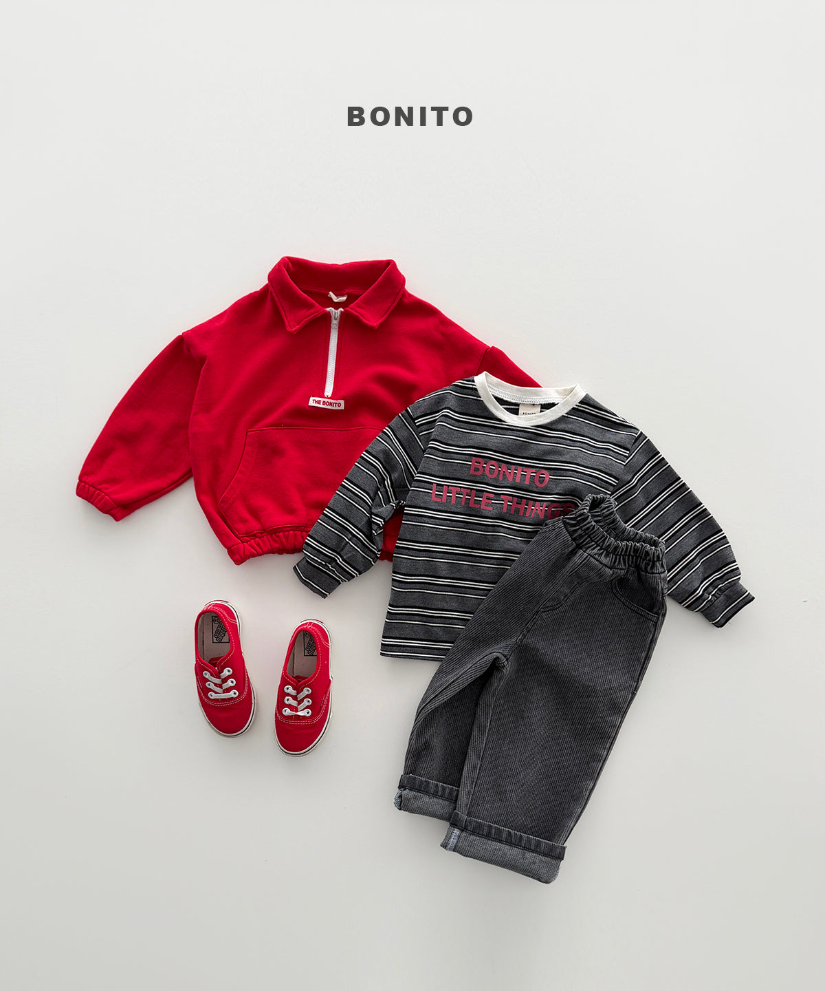 Collar Half-zip Pullover