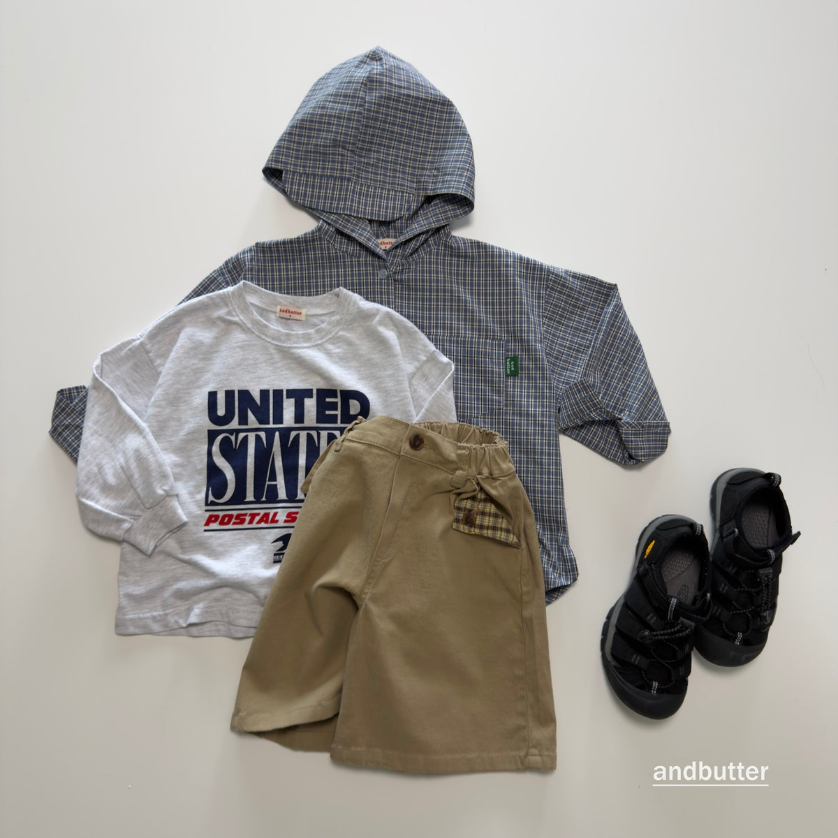 andbutter Cap Hood Shirt