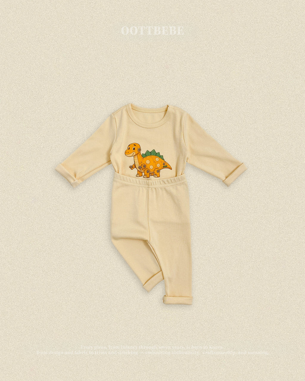 Oott Bebe Robot Dinosaur Loungewear