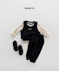 Mini Waffle Vest Set