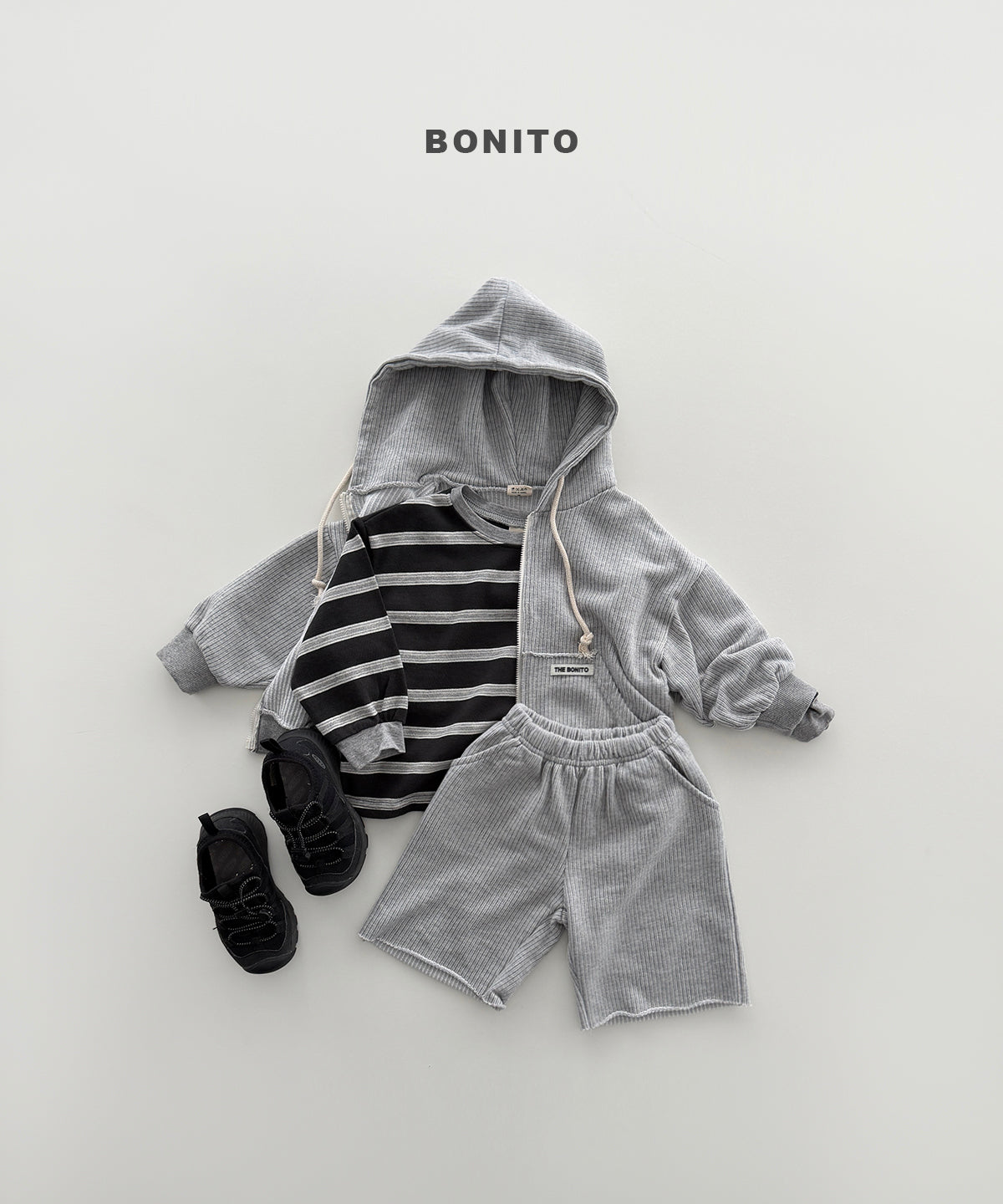 Haru Stripe Shirred Tee