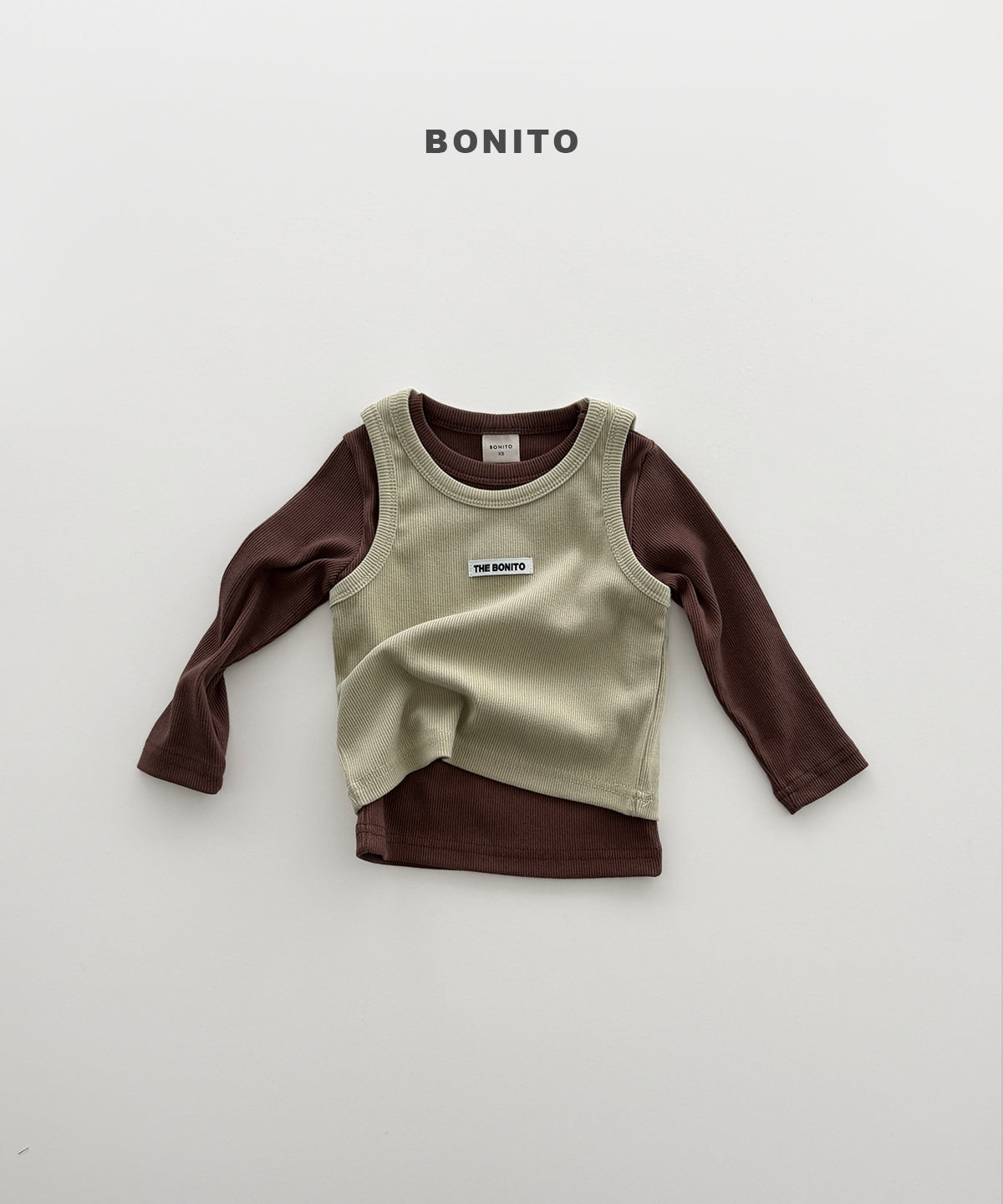 Color Ribbed Tee
