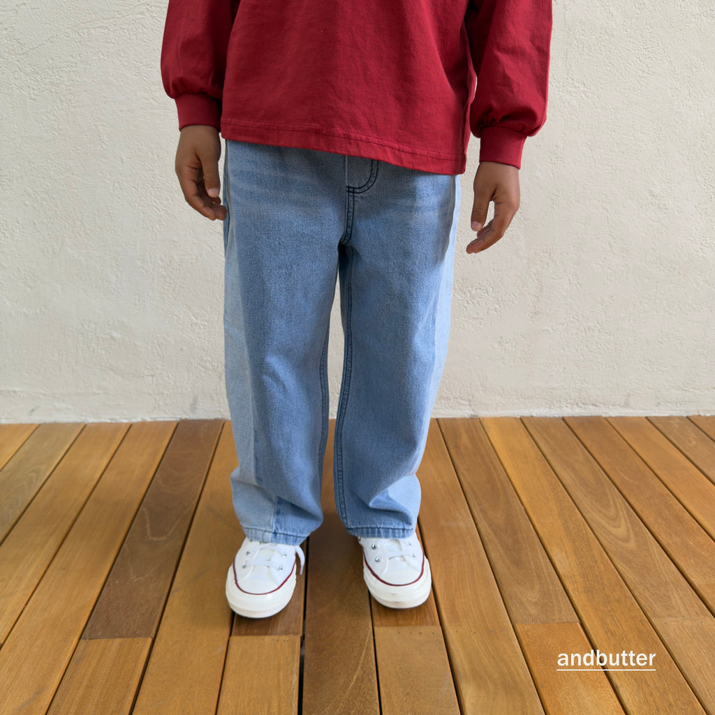 andbutter Curved Panel Denim