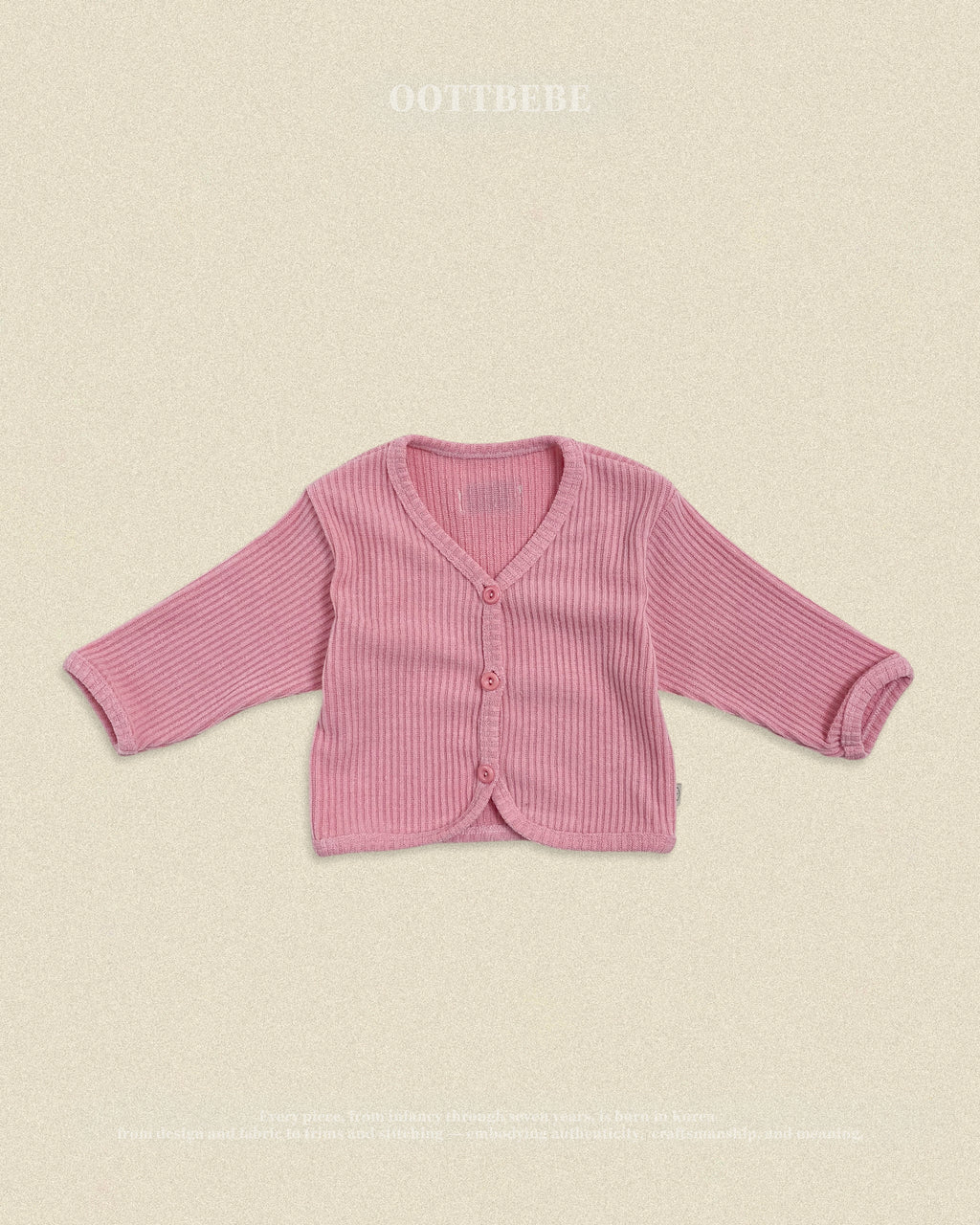 Oott Bebe Haribo Ribbed Cardigan