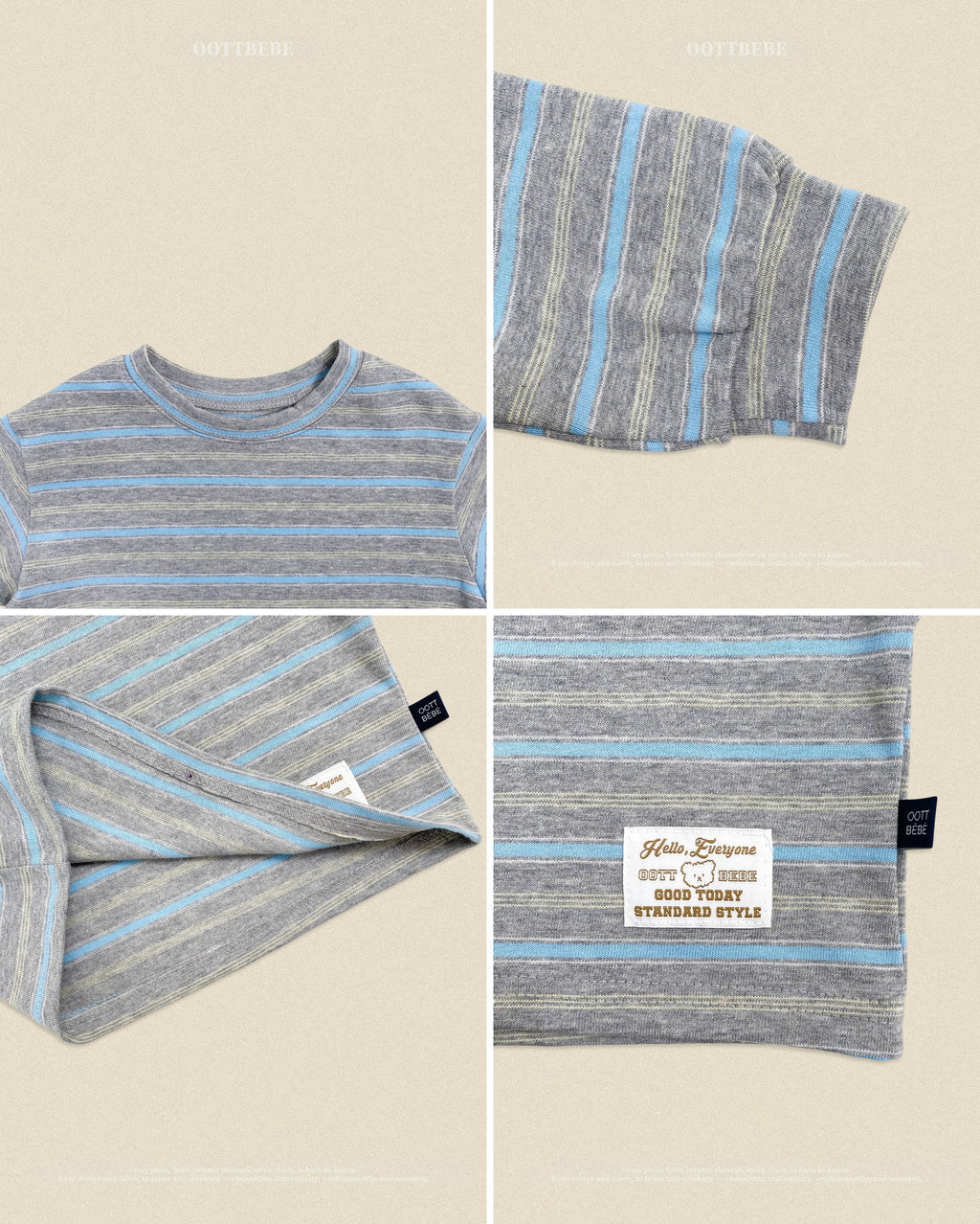 Oott Bebe Tomboy Ribbed T-shirt
