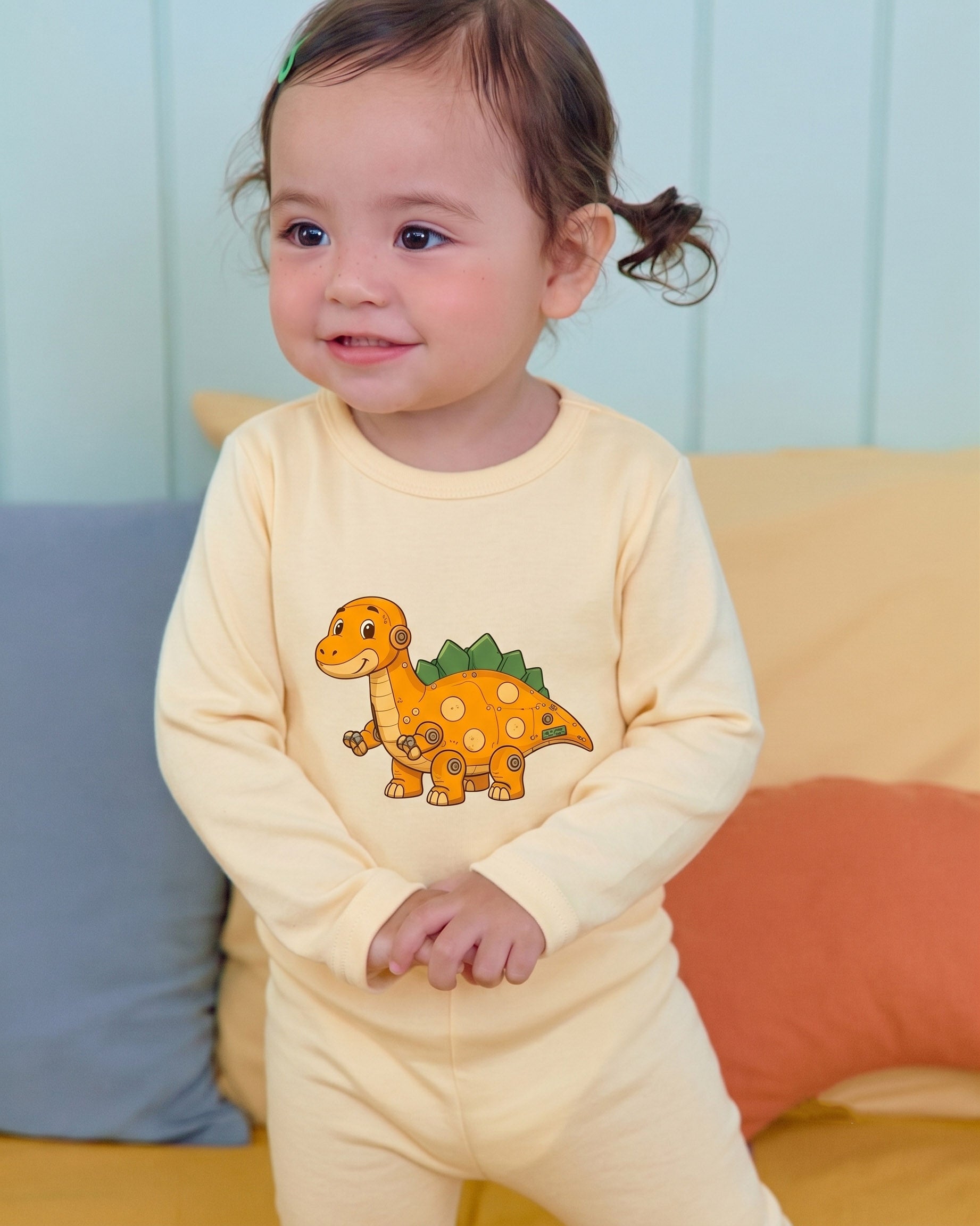 Oott Bebe Robot Dinosaur Loungewear
