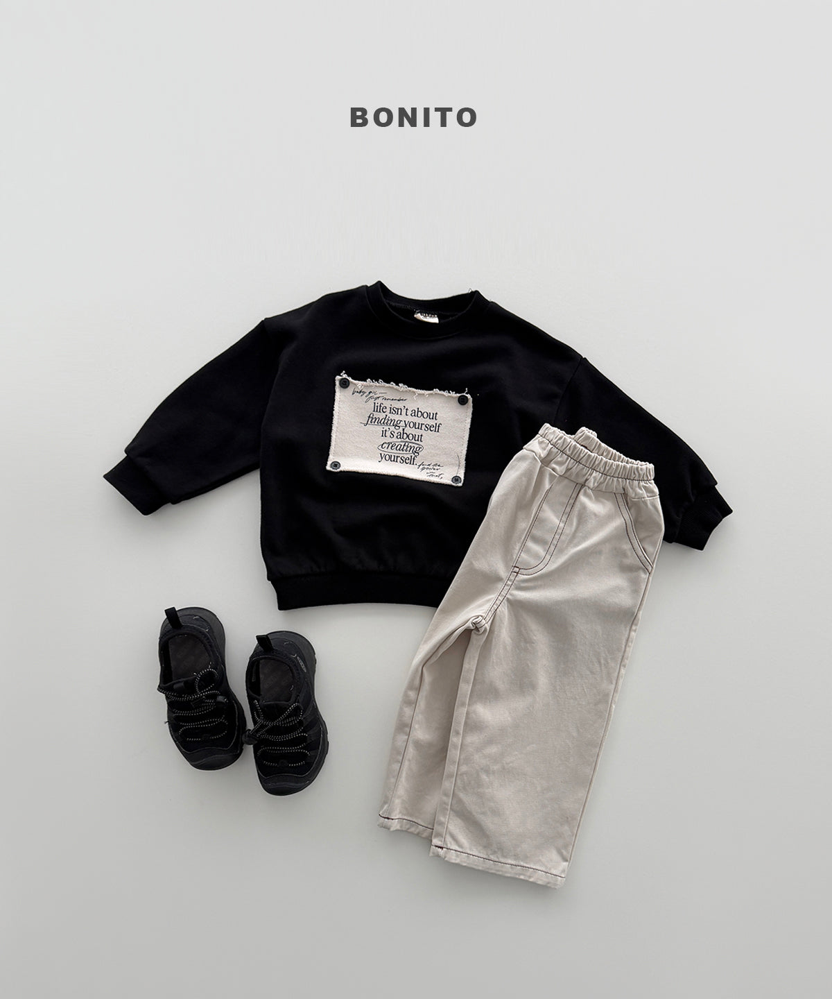 Stitch Cotton Pants