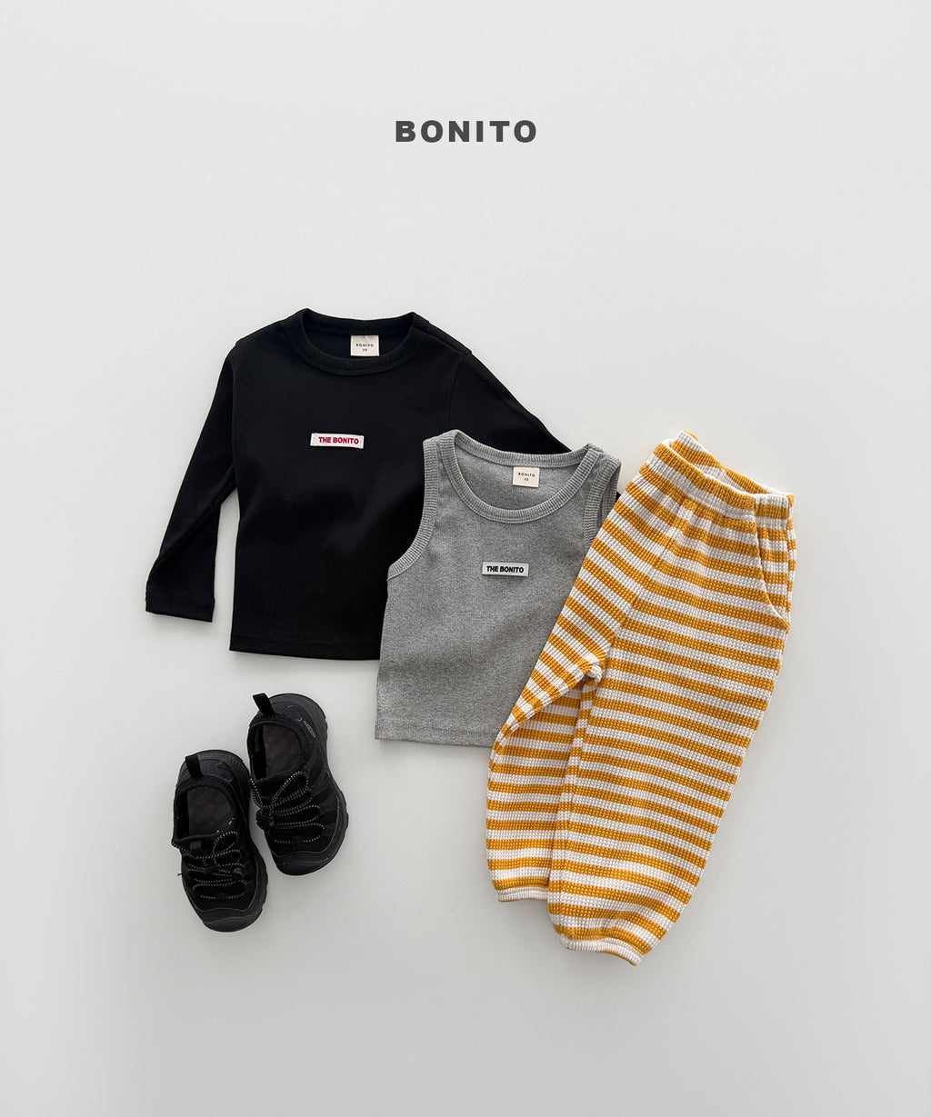 Color Ribbed Tee