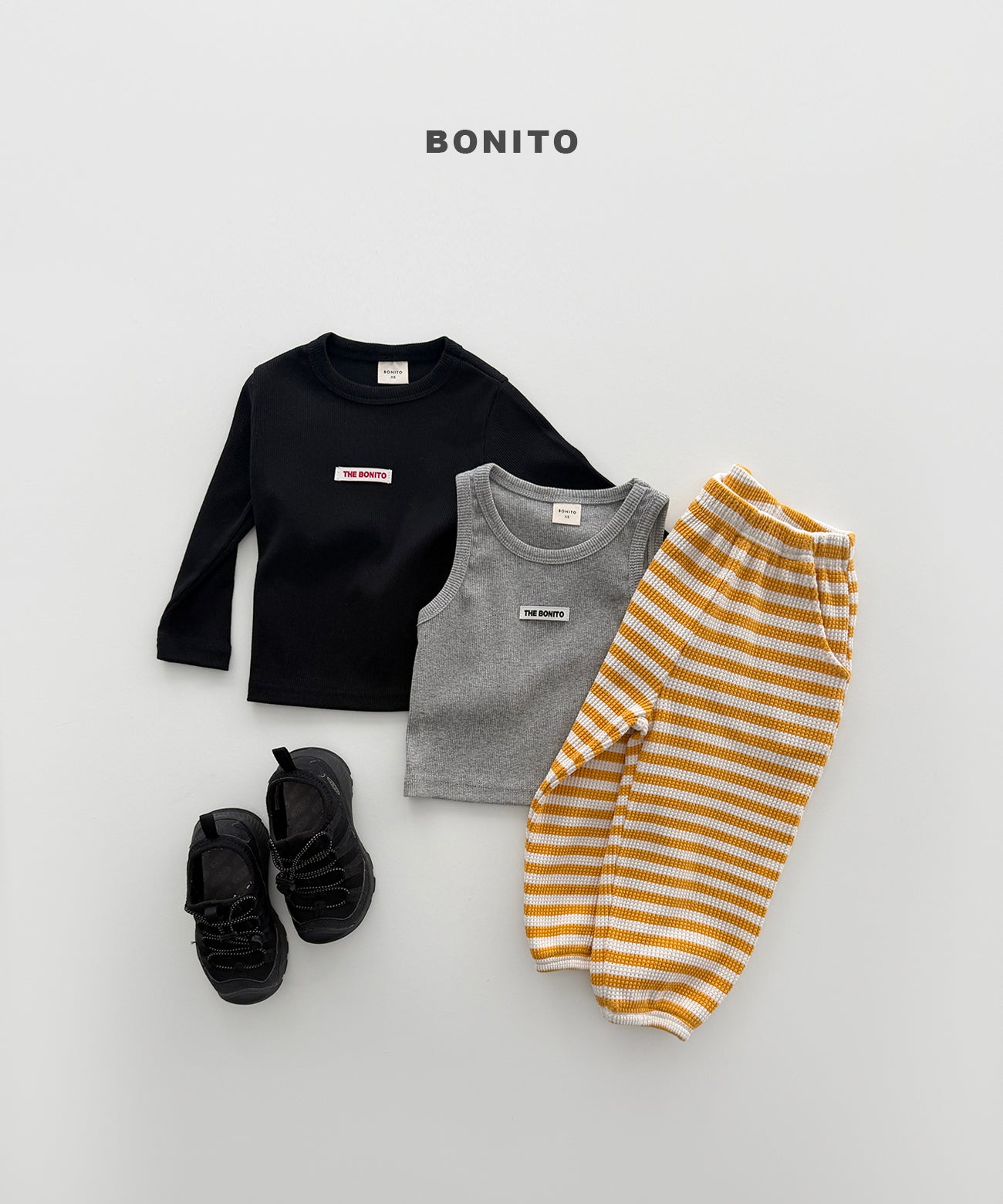 Color Ribbed Tee