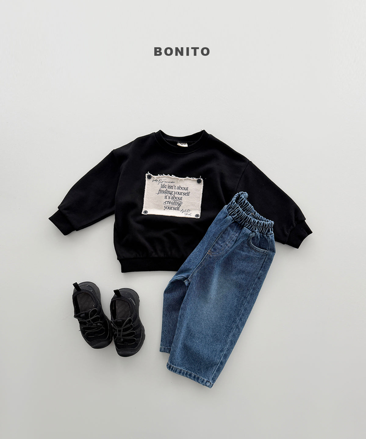 Remember Button Sweatshirt