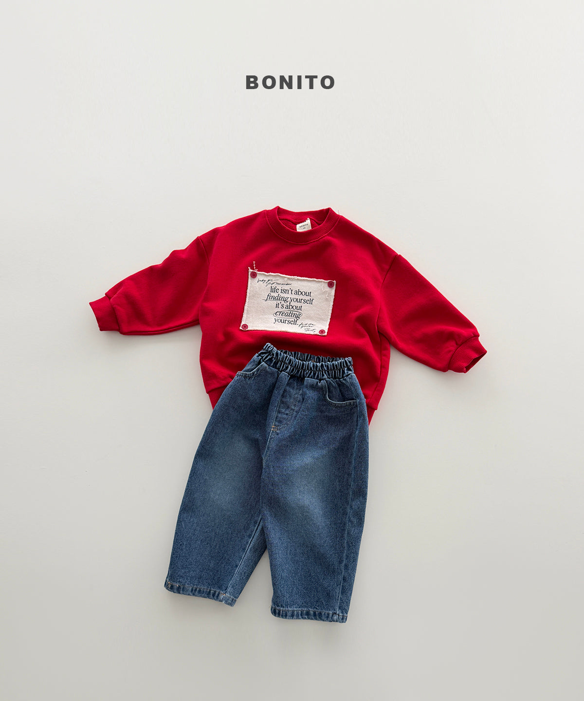 Remember Button Sweatshirt