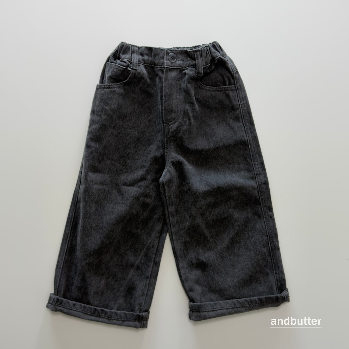 andbutter Slub Cotton Pants