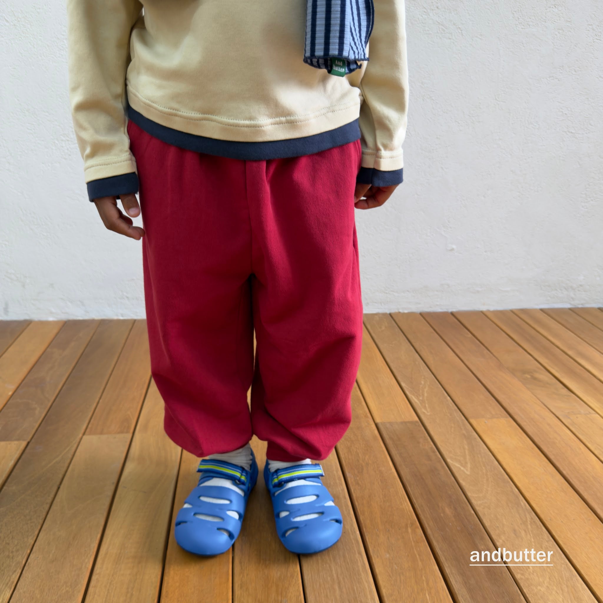 andbutter Rib Cuff Jogger Pants