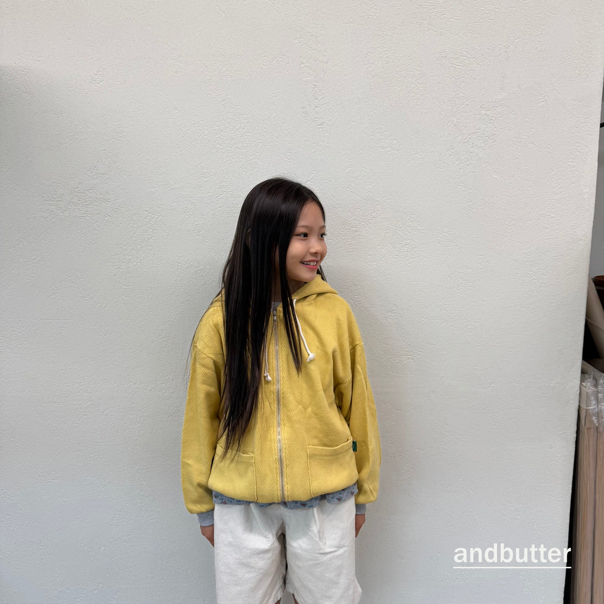 andbutter Heart Corduroy Shorts