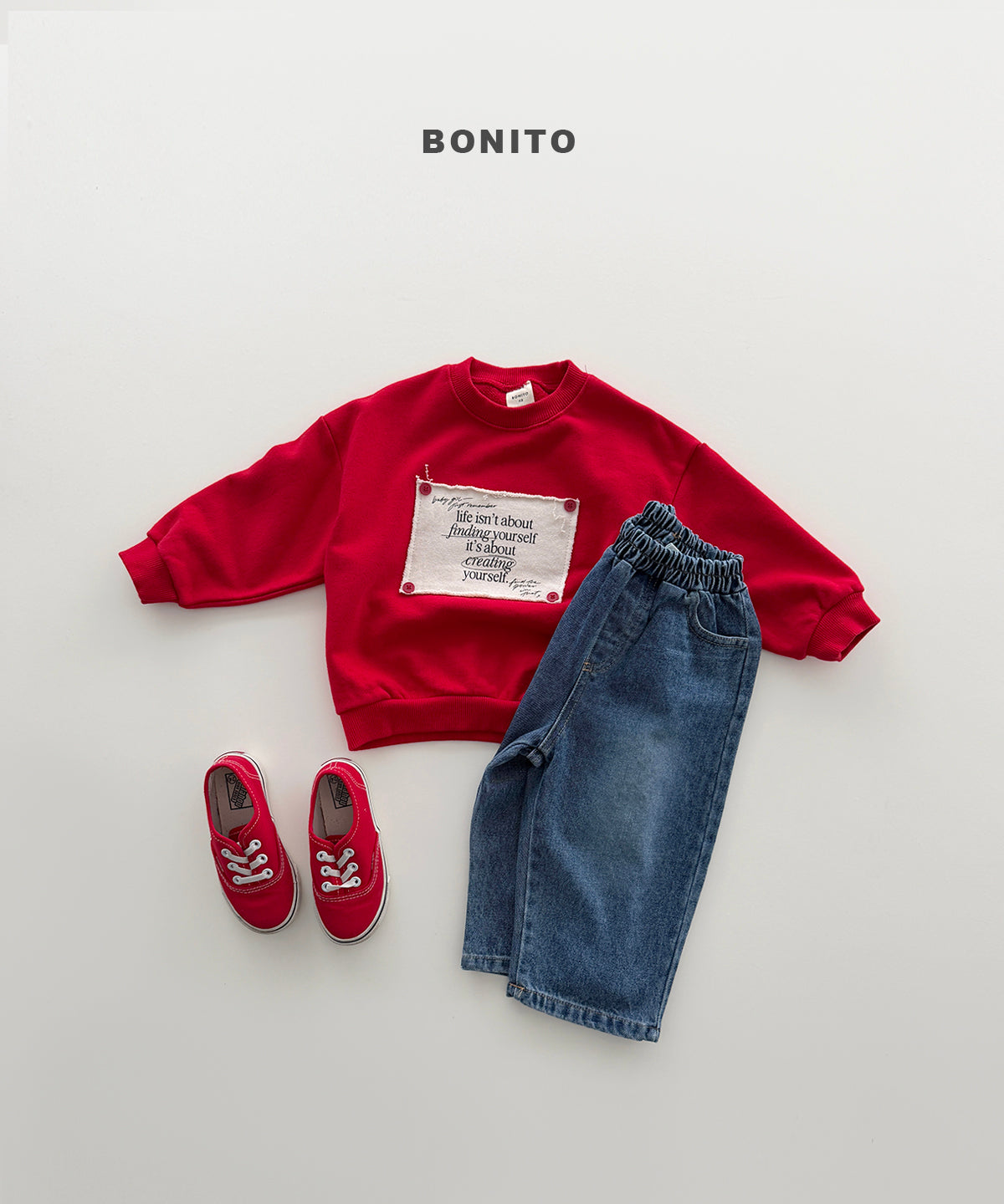 Remember Button Sweatshirt