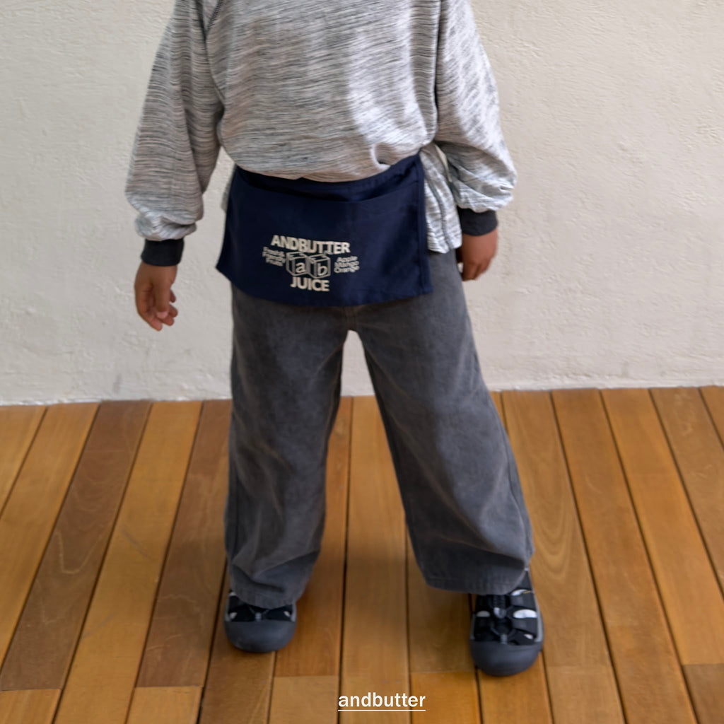 andbutter Slub Cotton Pants