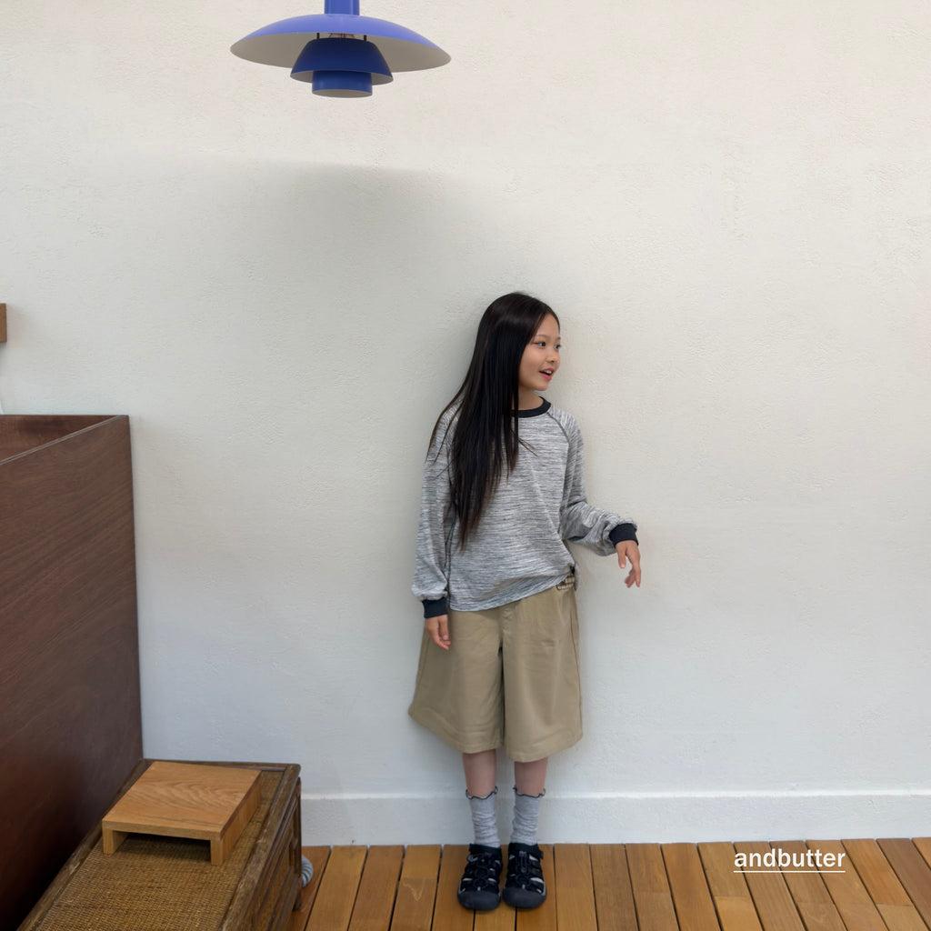 andbutter Hidden Check Bermuda Pants