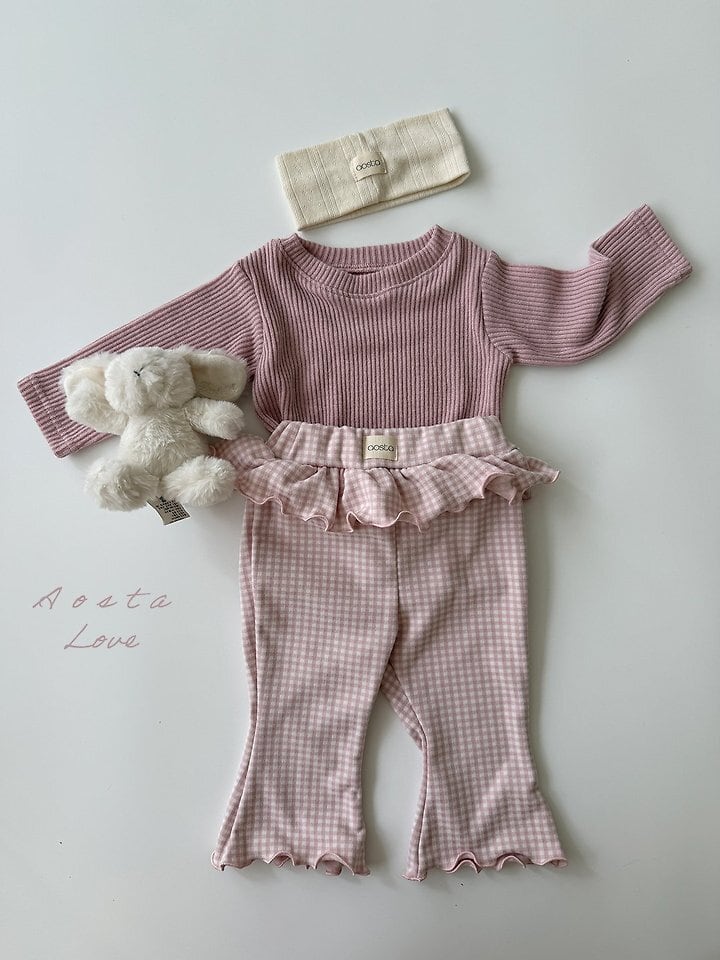 kiki frill pants