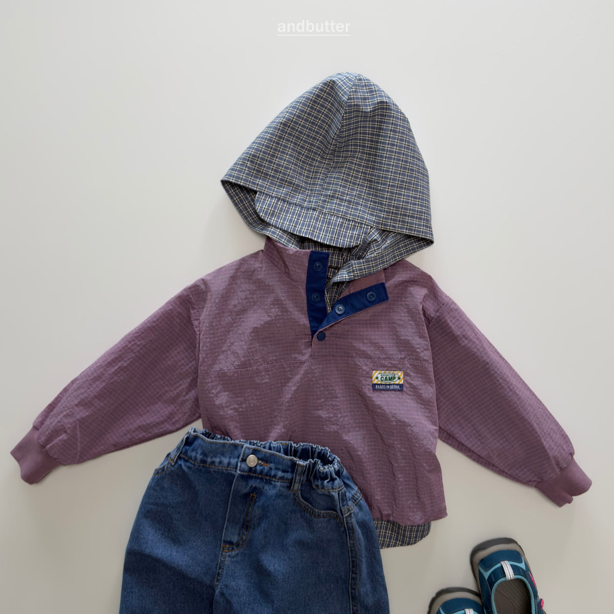 andbutter Metal Rip Anorak