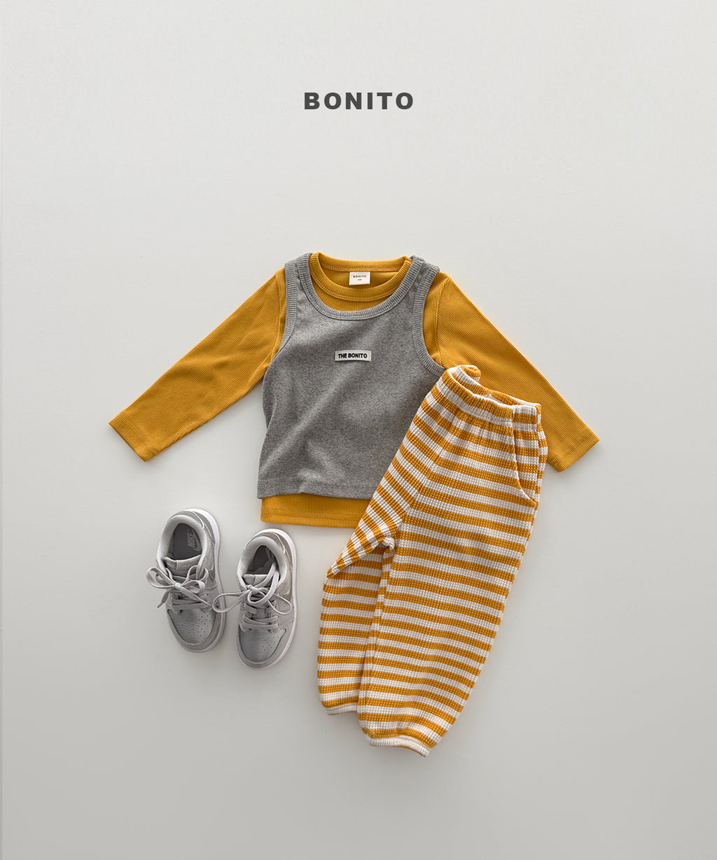 Color Ribbed Tee
