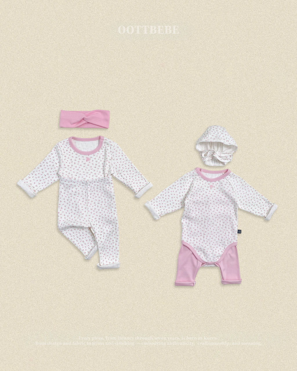 Oott Bebe Coco Flower Suit