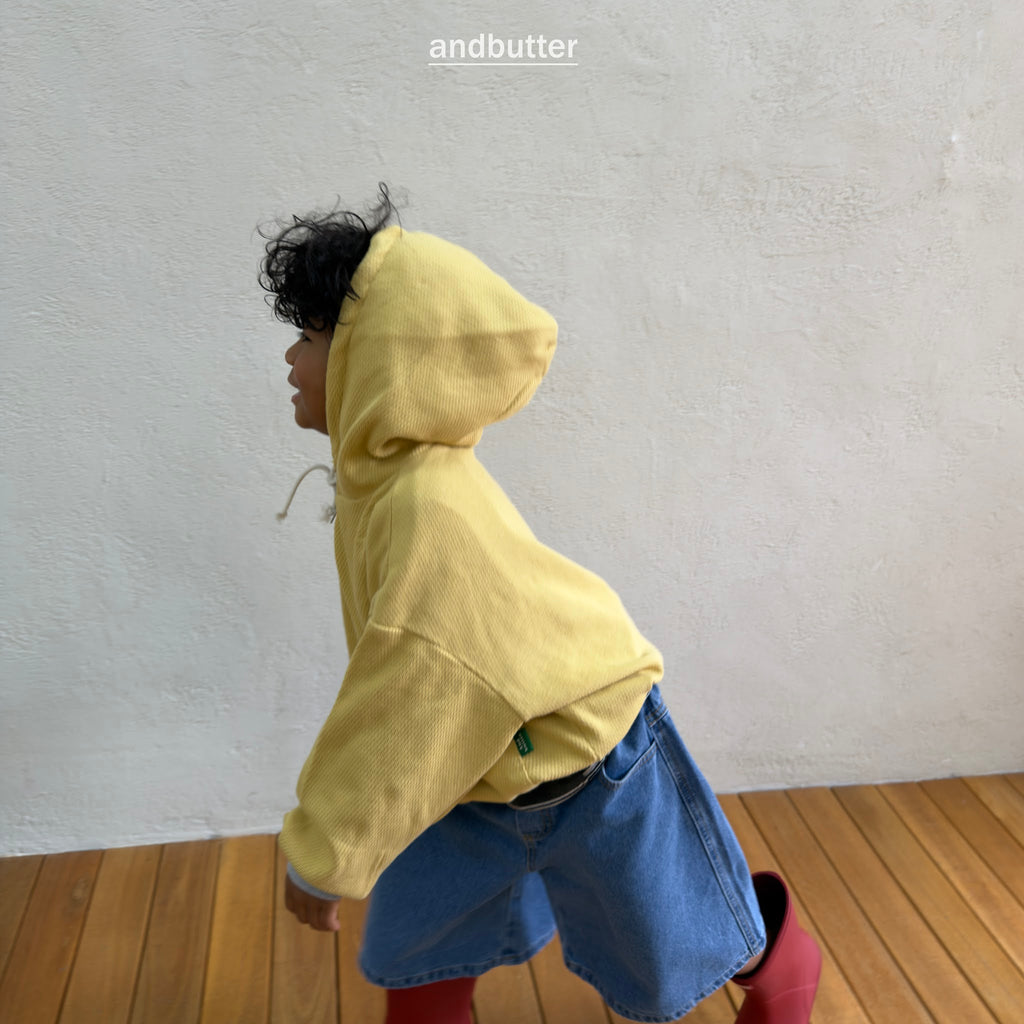andbutter Pocket Zip-Up Hoodie