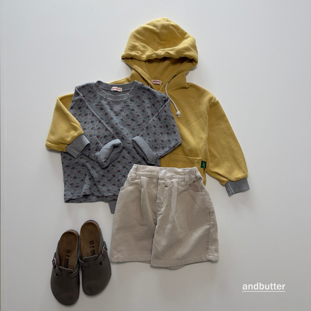 andbutter Pocket Zip-Up Hoodie