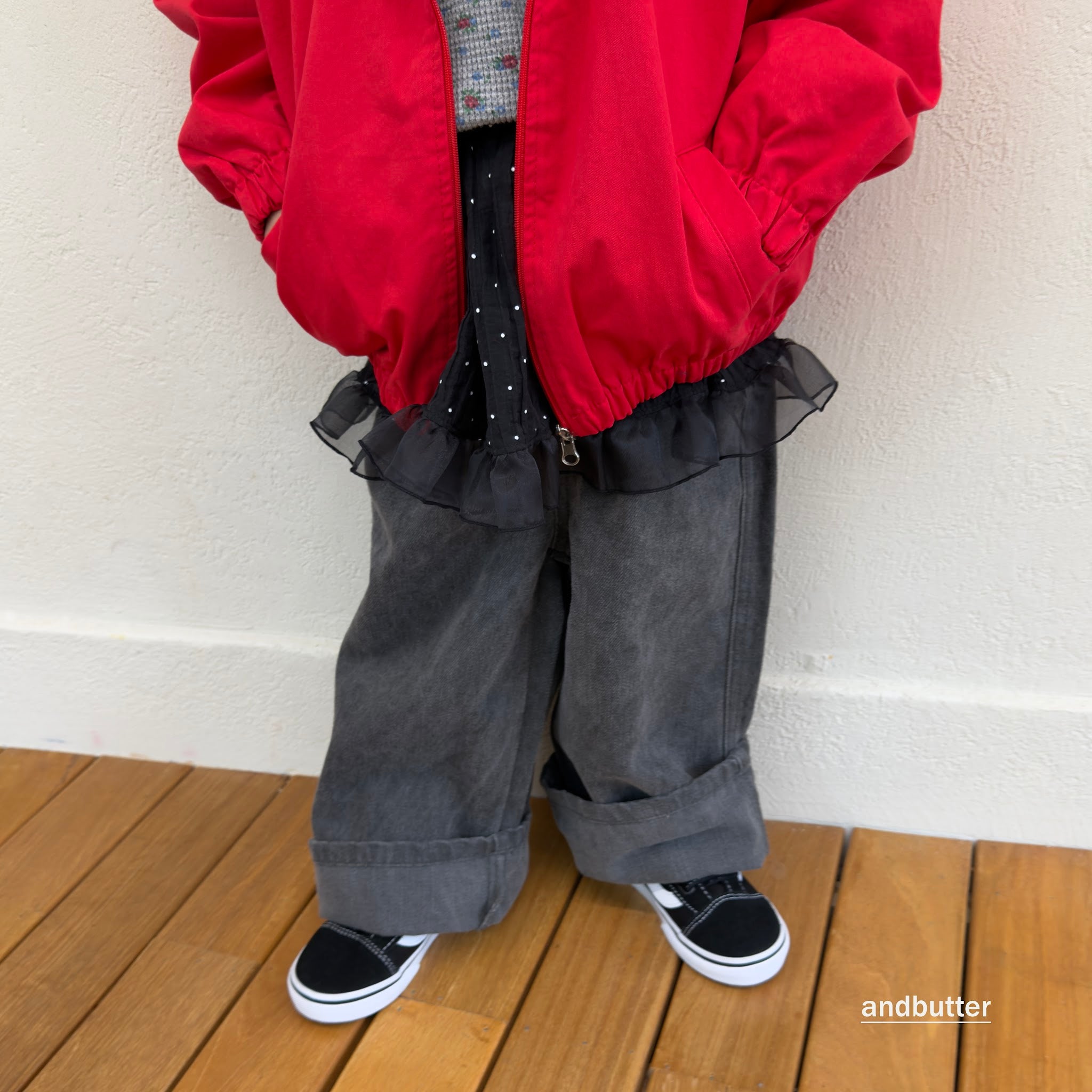 andbutter Slub Cotton Pants