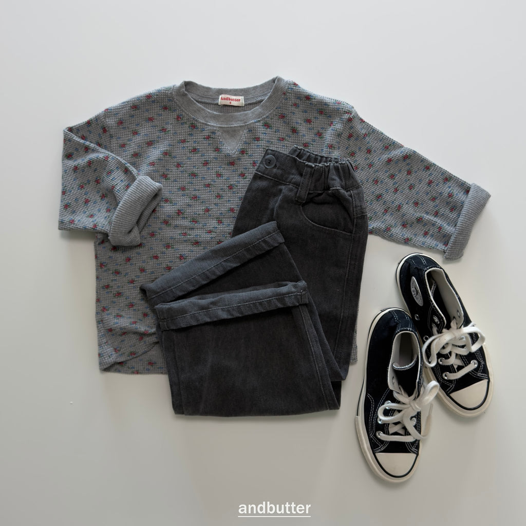 andbutter Slub Cotton Pants