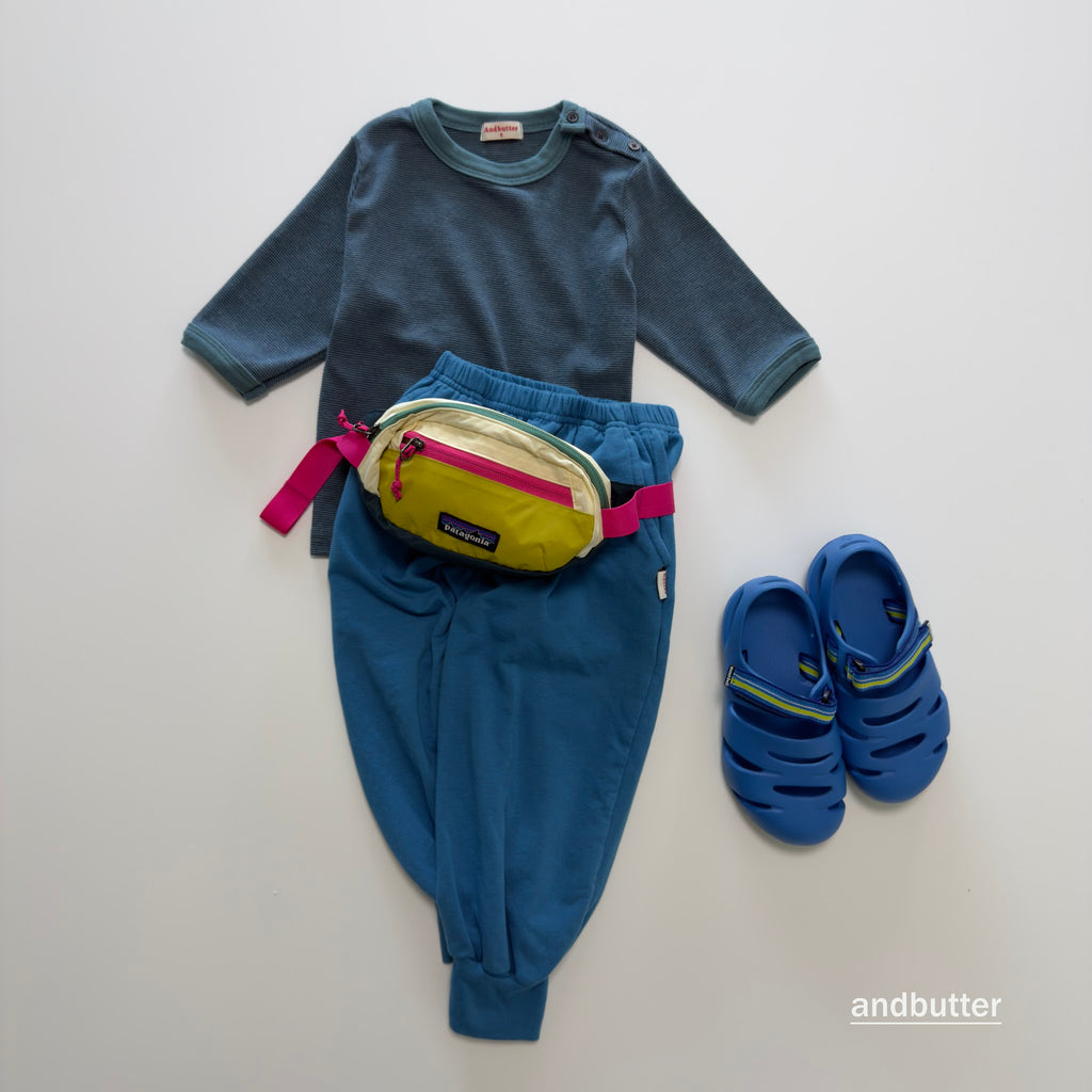 andbutter Rib Cuff Jogger Pants