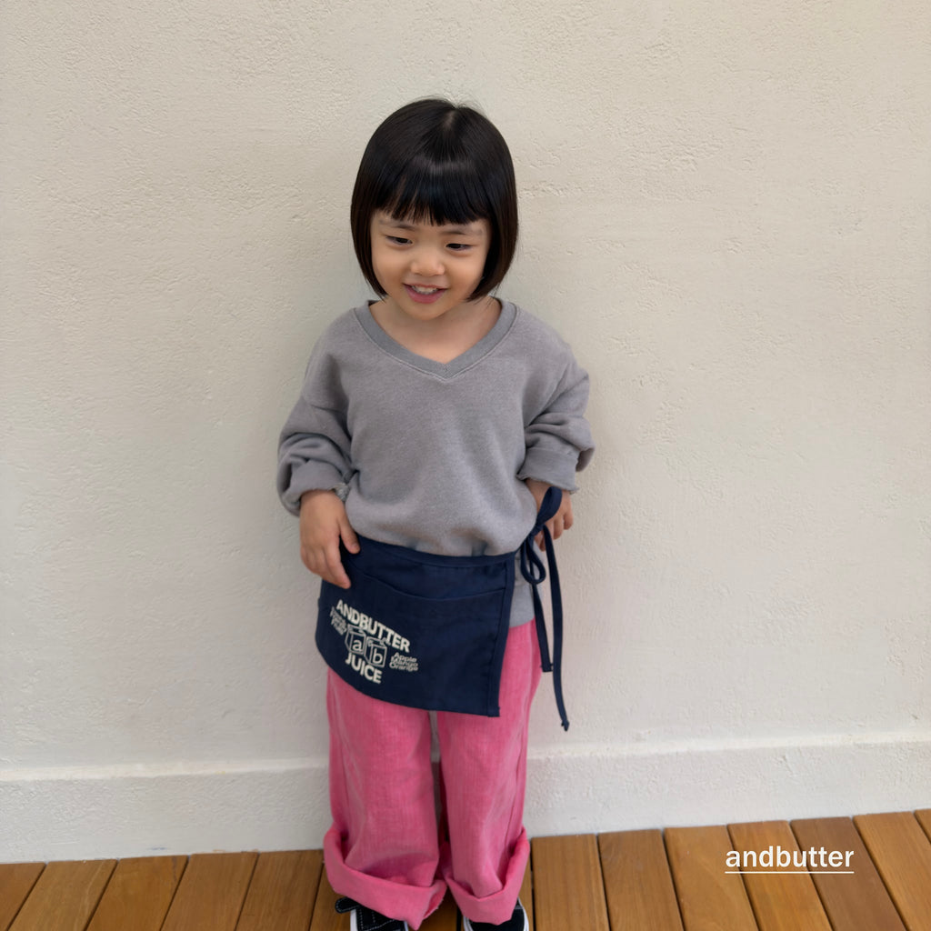 andbutter Slub Cotton Pants