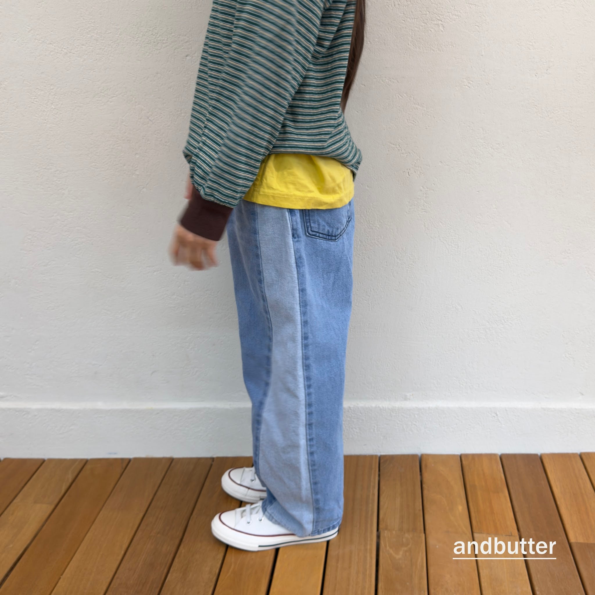 andbutter Curved Panel Denim