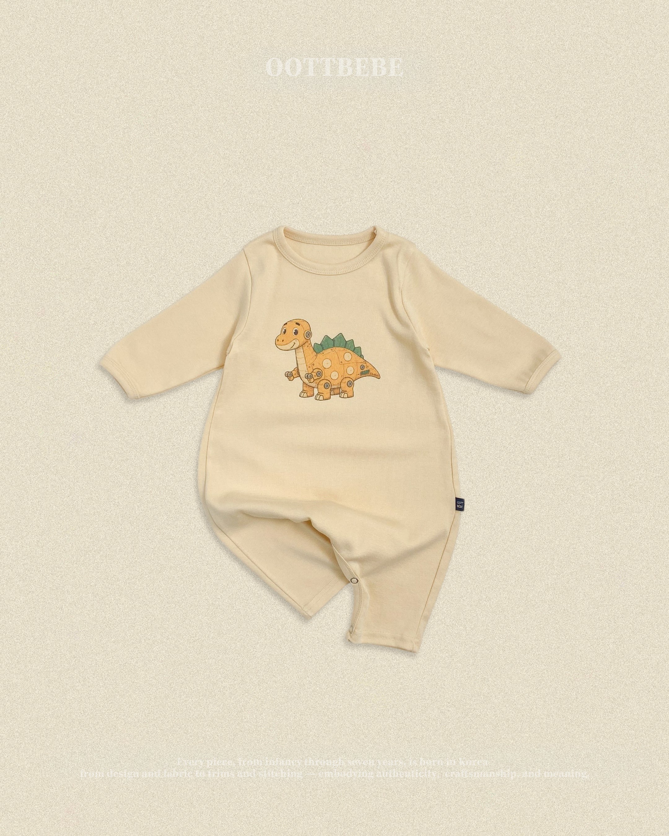 Oott Bebe Robot Dinosaur Bodysuit