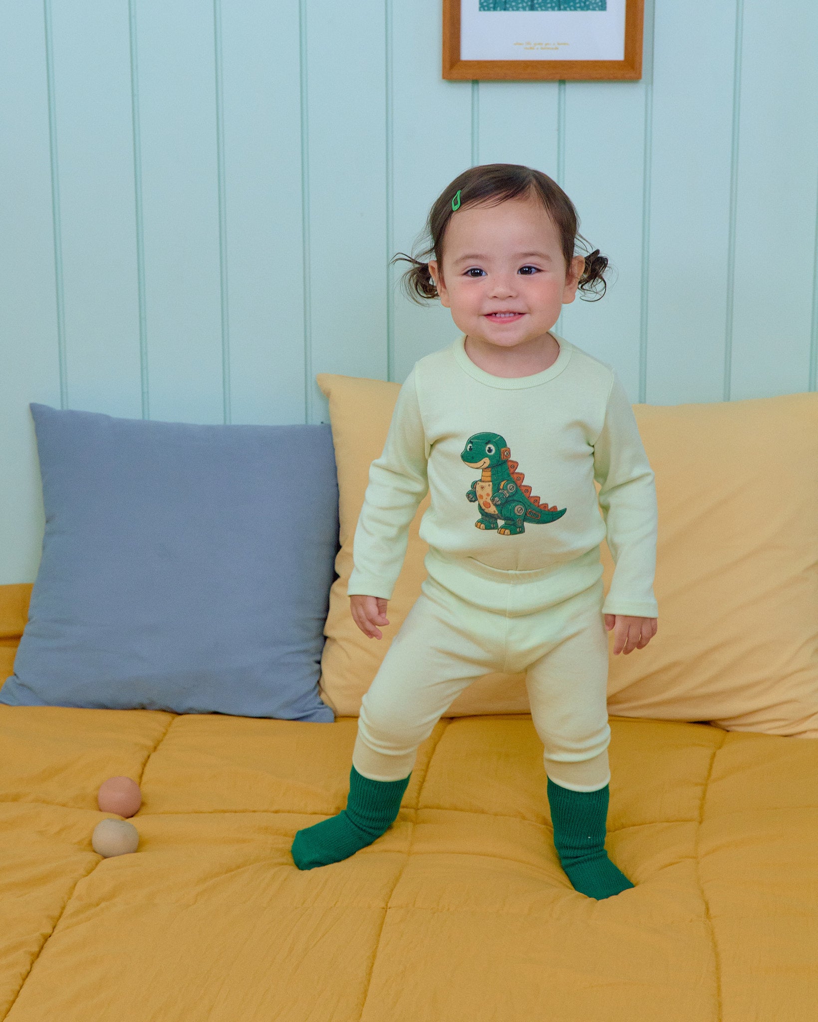 Oott Bebe Robot Dinosaur Loungewear
