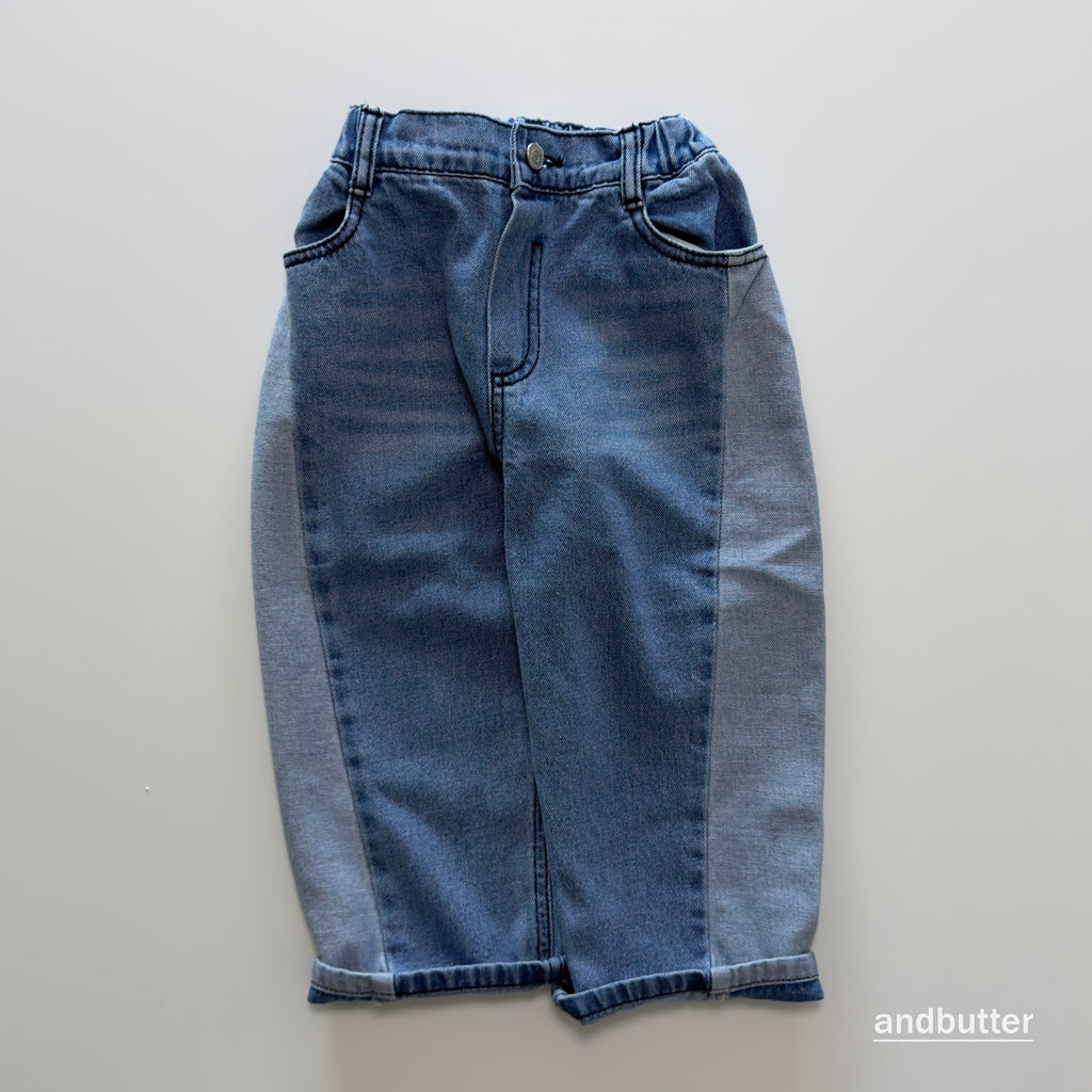 andbutter Curved Panel Denim