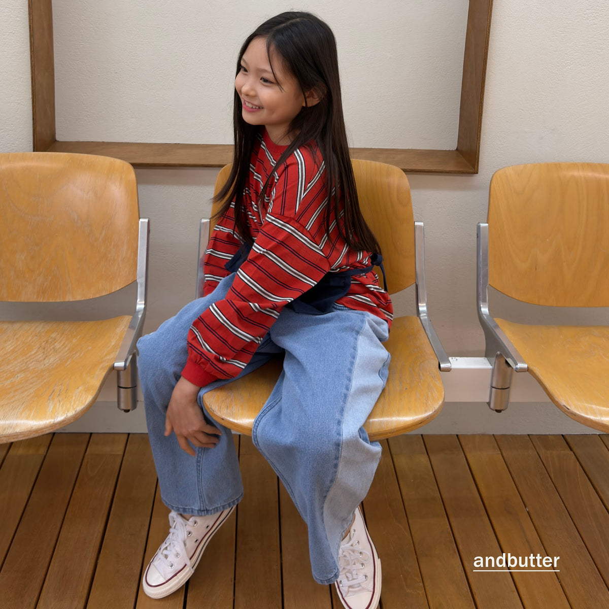 andbutter Curved Panel Denim