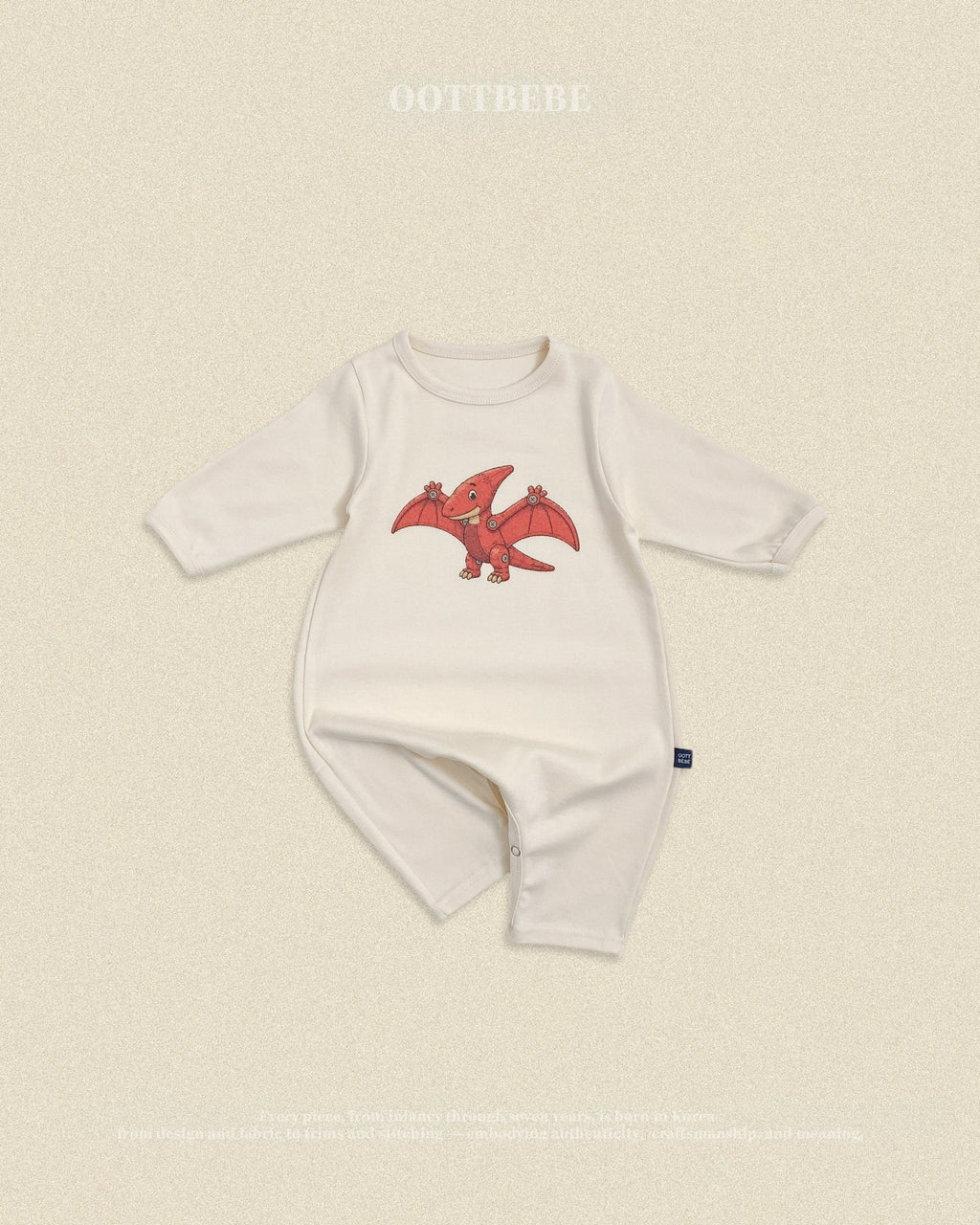 Oott Bebe Robot Dinosaur Bodysuit