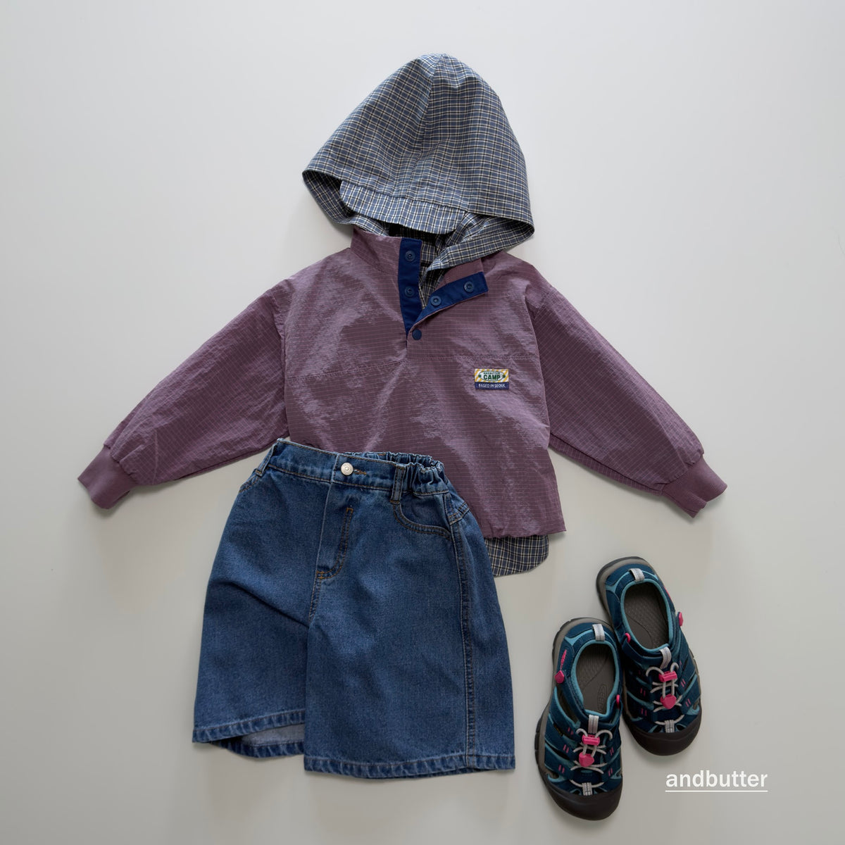 andbutter Cap Hood Shirt