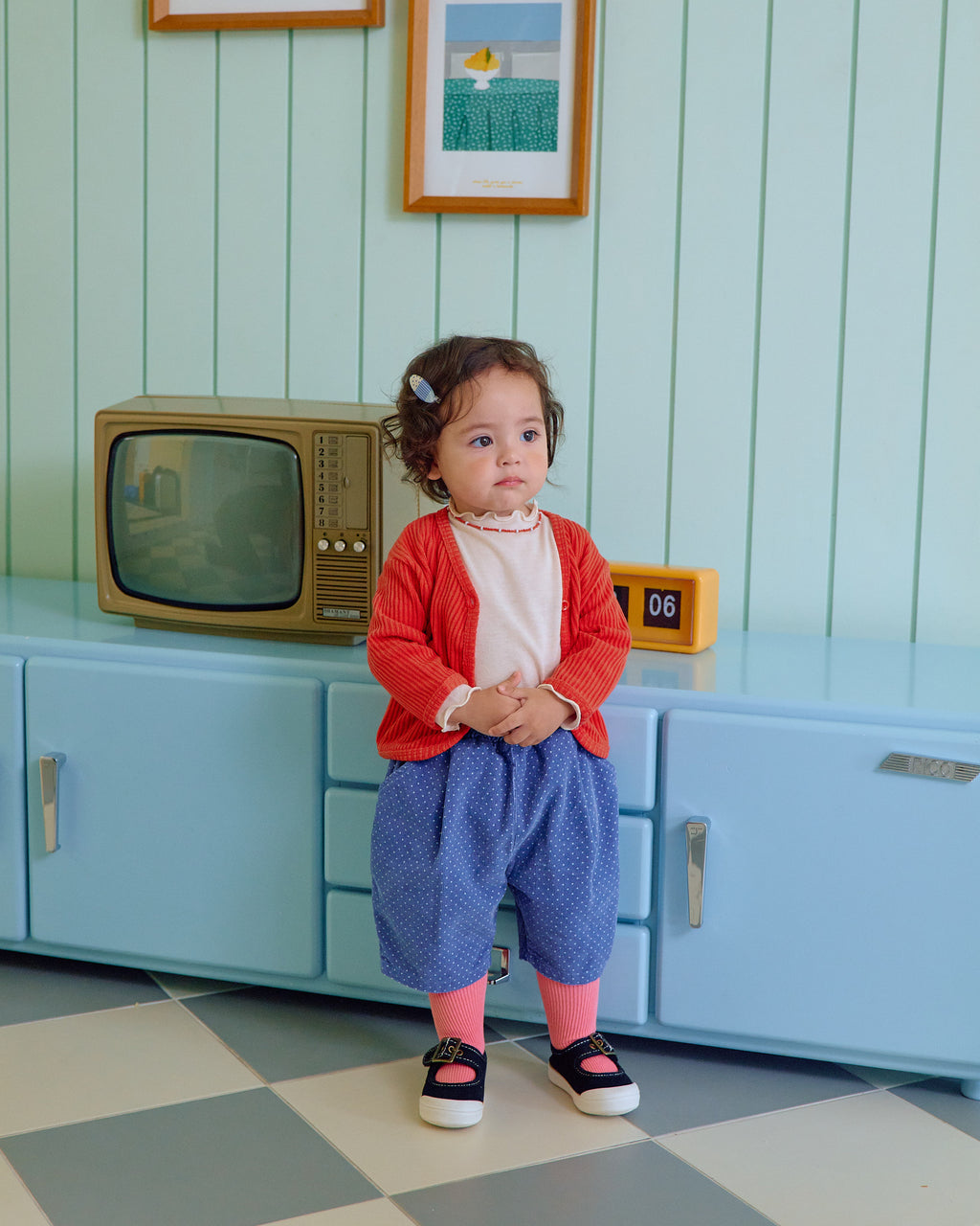 Oott Bebe Haribo Ribbed Cardigan