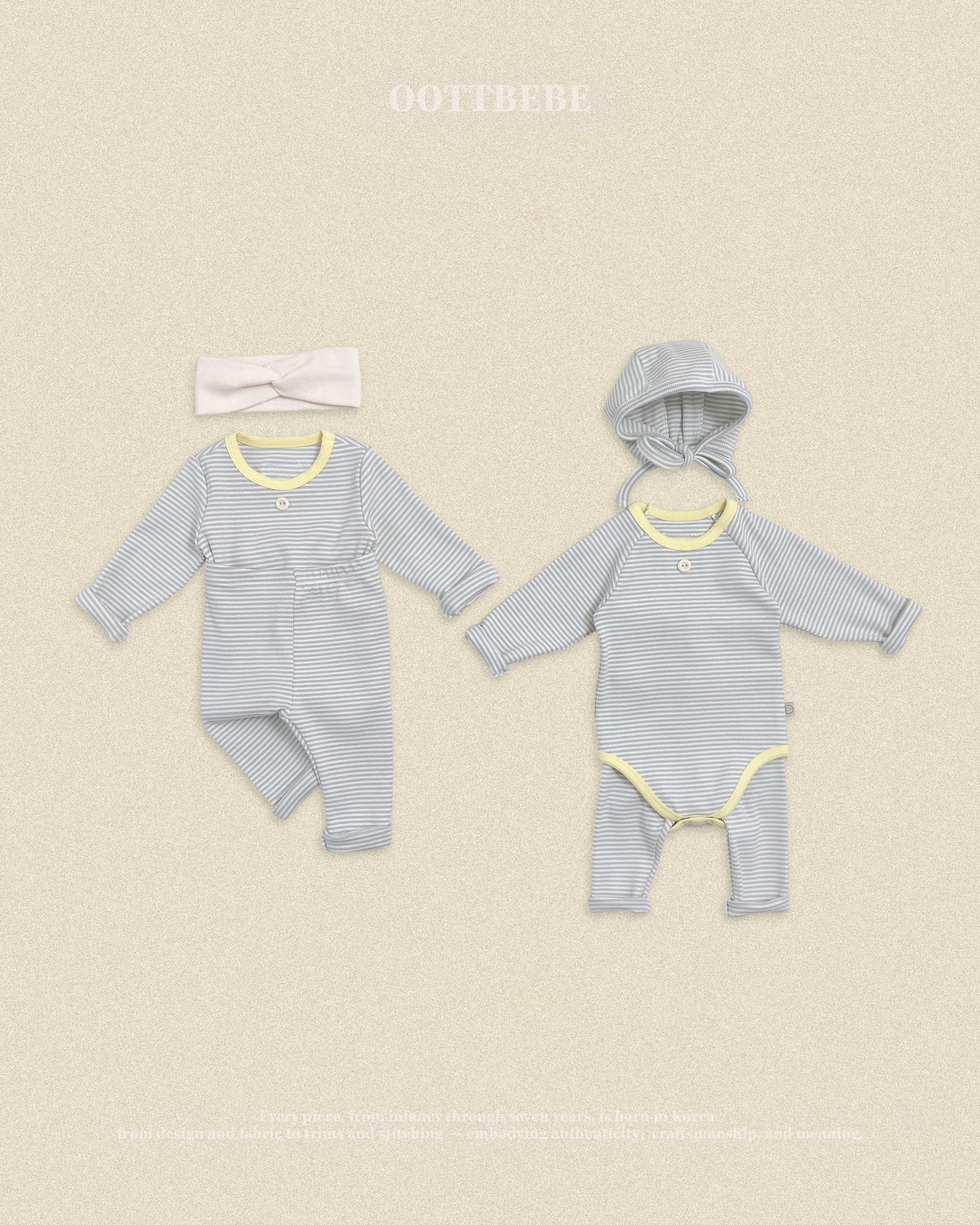 Oott Bebe Vanilla Latte Suit