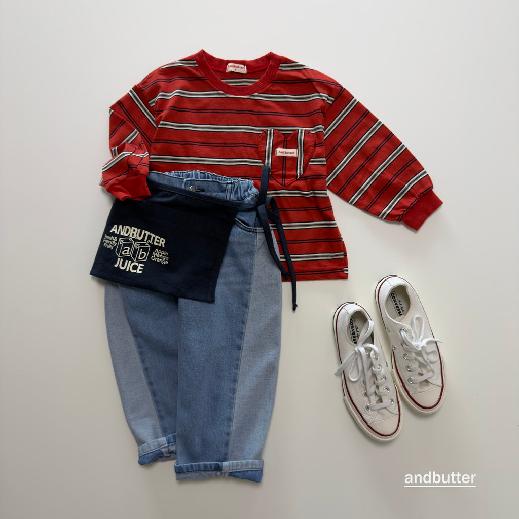 andbutter Curved Panel Denim