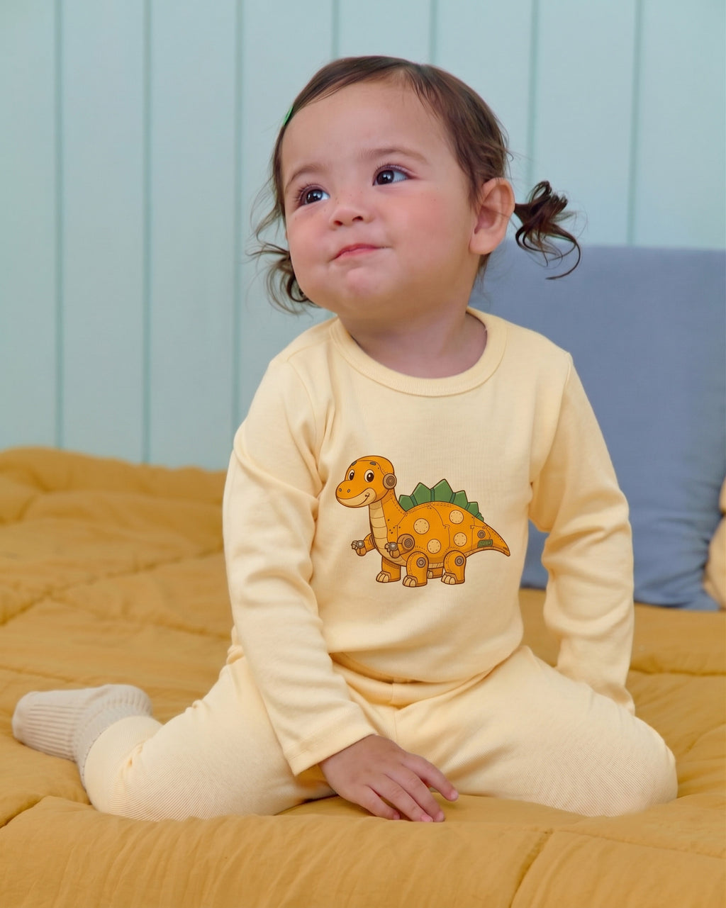 Oott Bebe Robot Dinosaur Loungewear