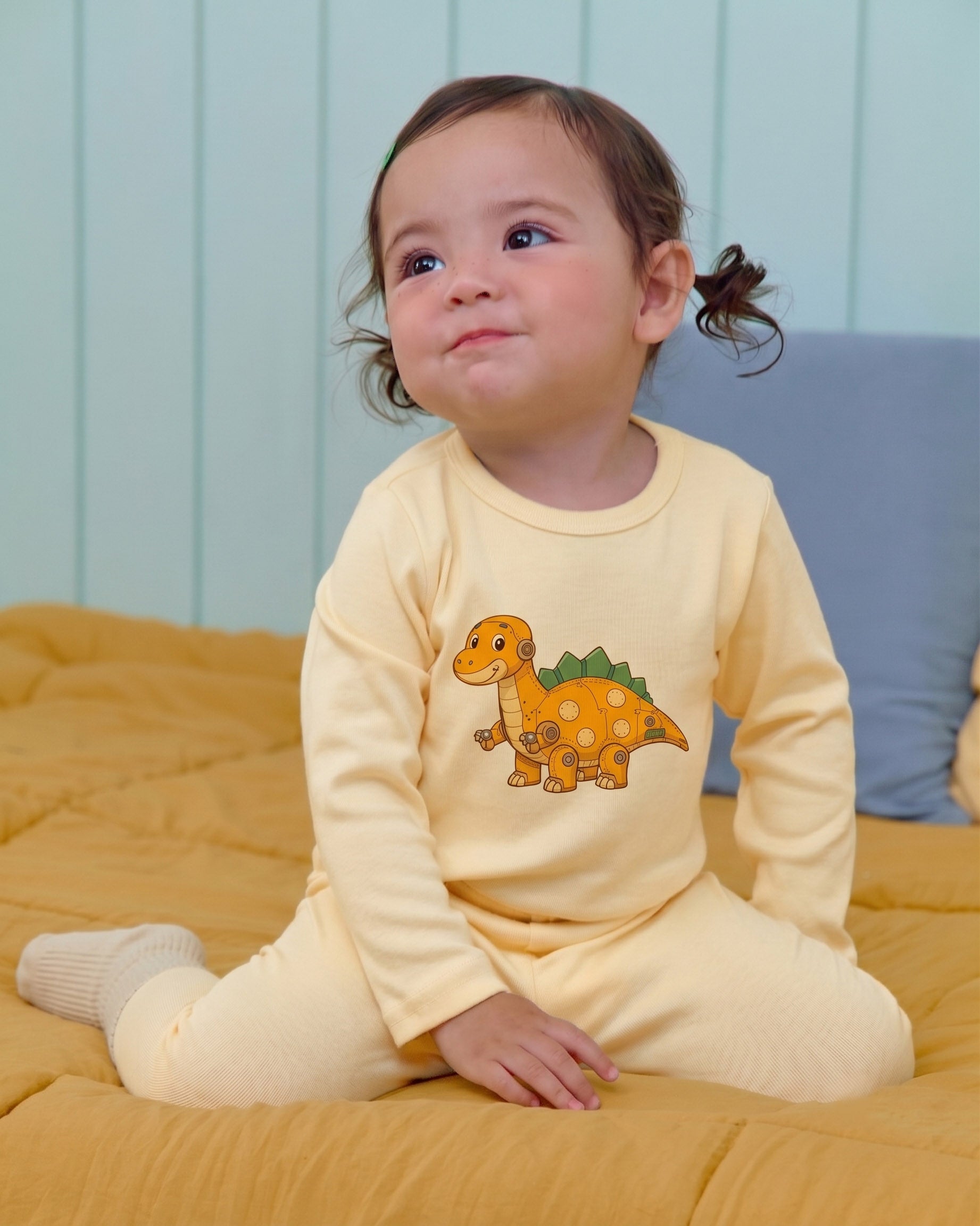 Oott Bebe Robot Dinosaur Loungewear
