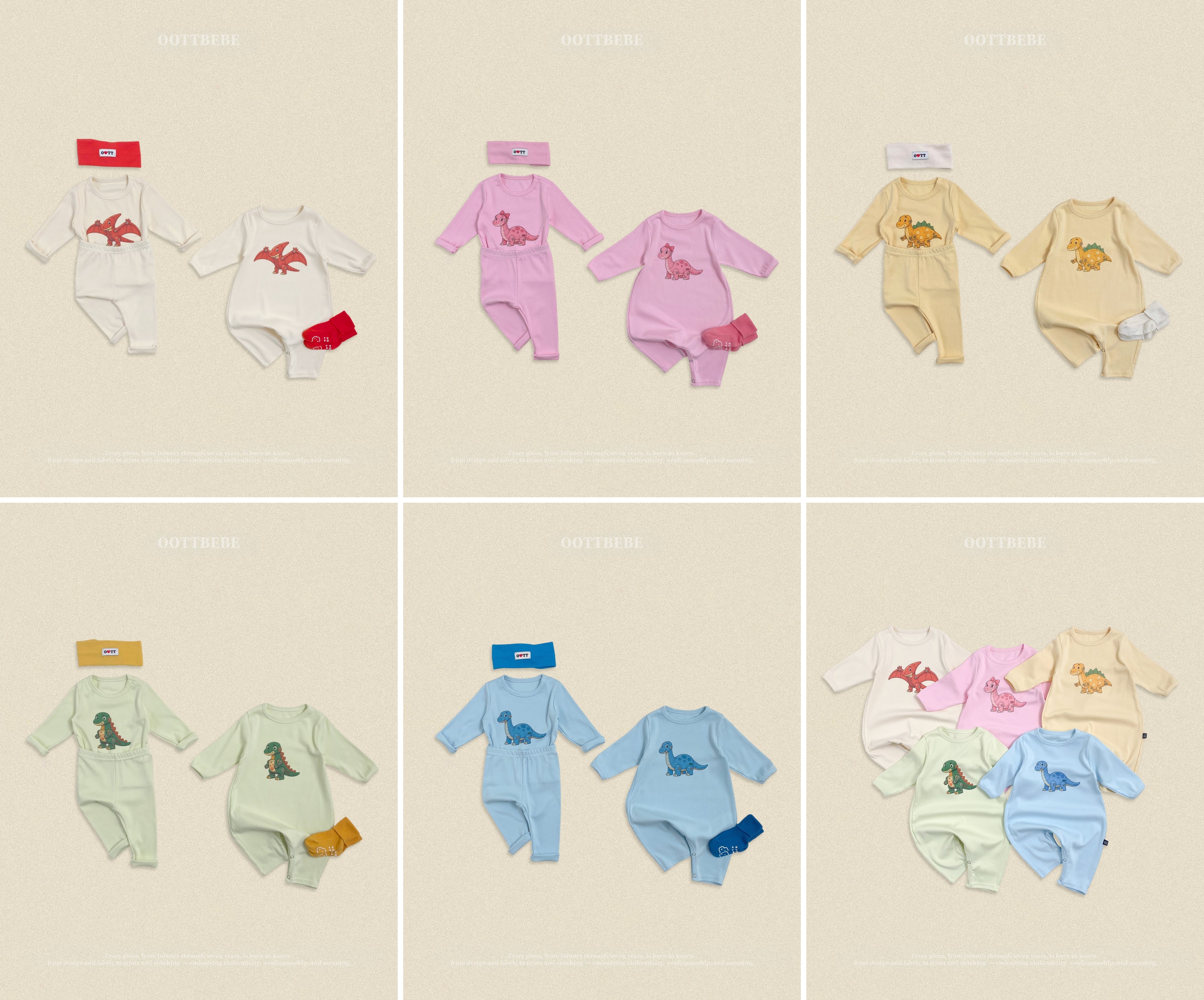 Oott Bebe Robot Dinosaur Bodysuit