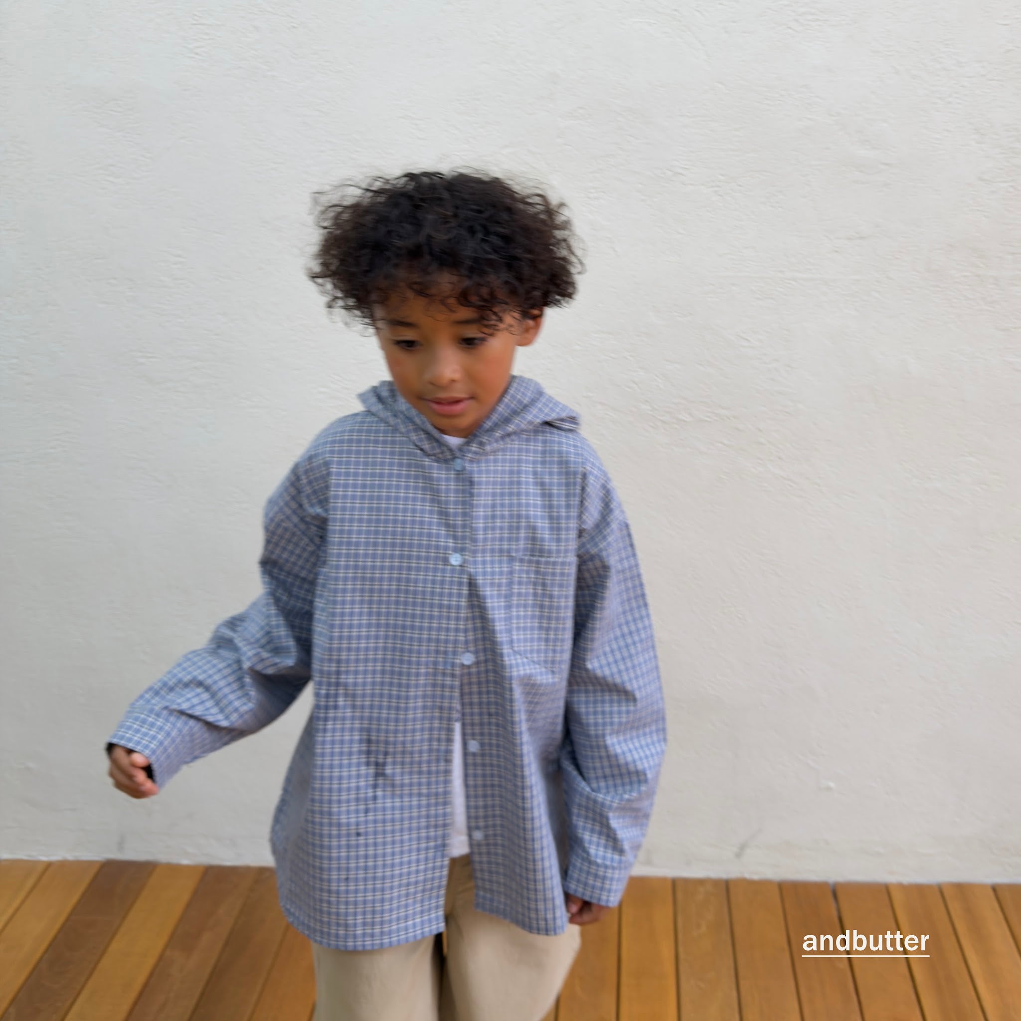 andbutter Cap Hood Shirt