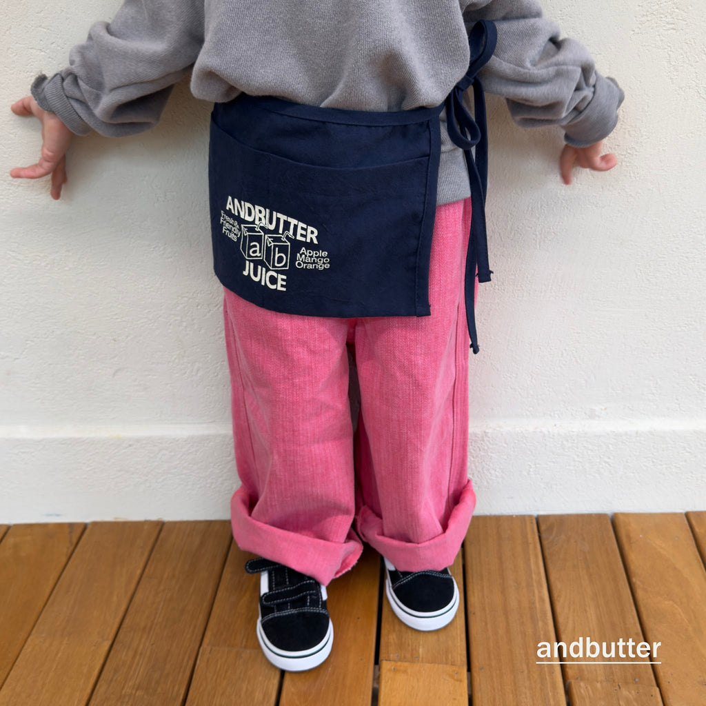 andbutter Slub Cotton Pants