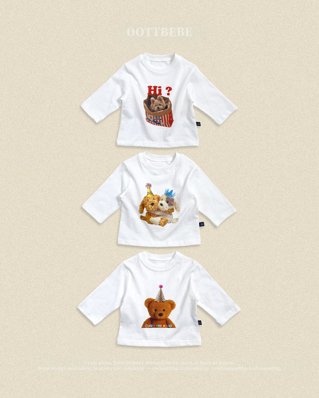 Oott Bebe Puppy Series T-shirt